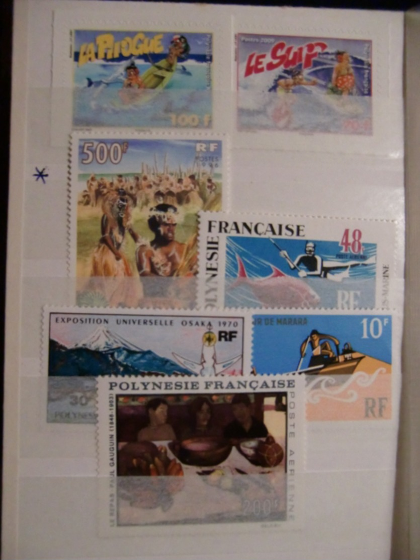 POLYNESIE CARNET BLOCS  TIMBRES POSTE ET POSTE AERIENNE NEUFS