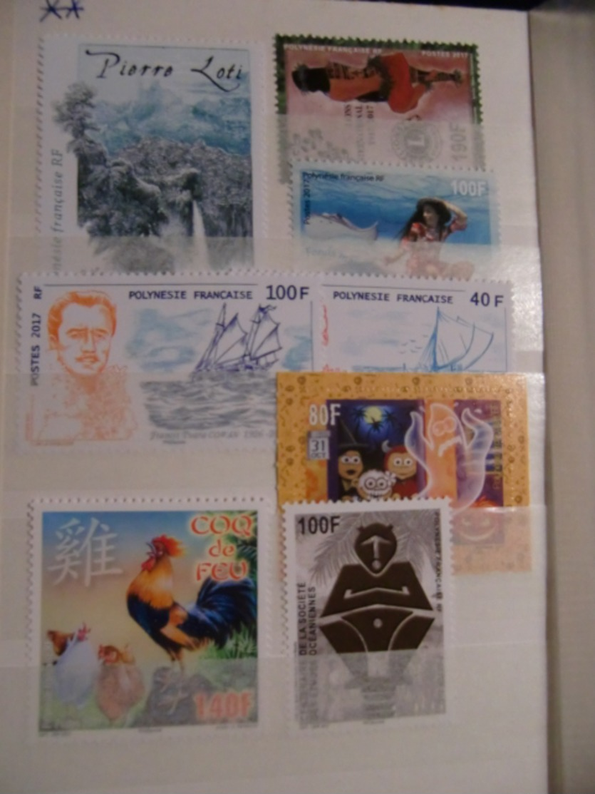 POLYNESIE CARNET BLOCS  TIMBRES POSTE ET POSTE AERIENNE NEUFS