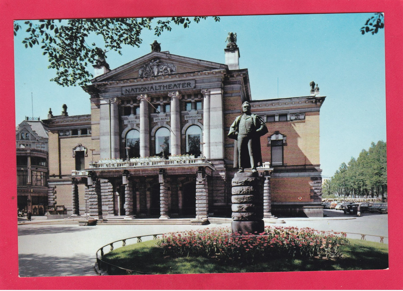 Modern Post Card Of Nationaltheatret,Oslo,Norway ,B27. - Norvège