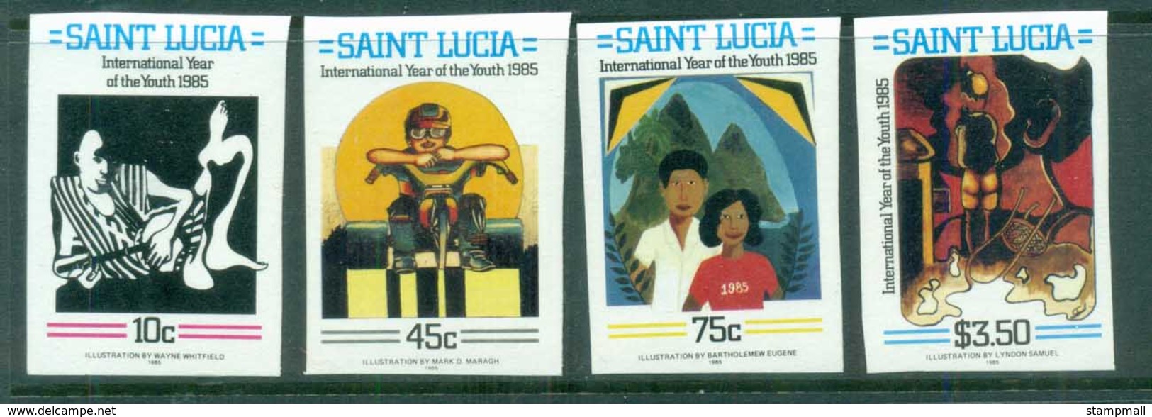 St Lucia 1985 Intl. Year Of Youth MUH - St.Lucia (1979-...)