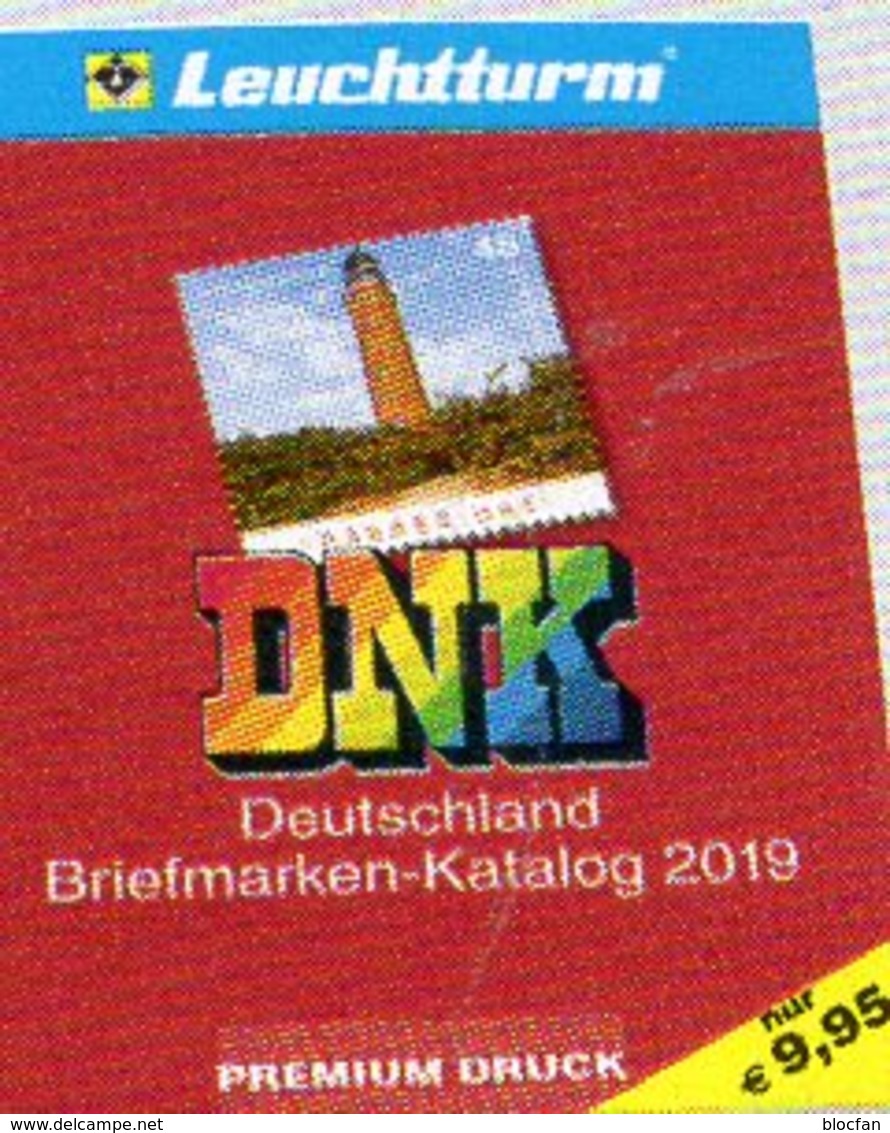 DNK 2019 Netto Briefmarken Katalog Neu 10€ Deutschland Germany DR Saar Memel Danzig BI DDR Berlin BRD 9783947701056 - Deutschland