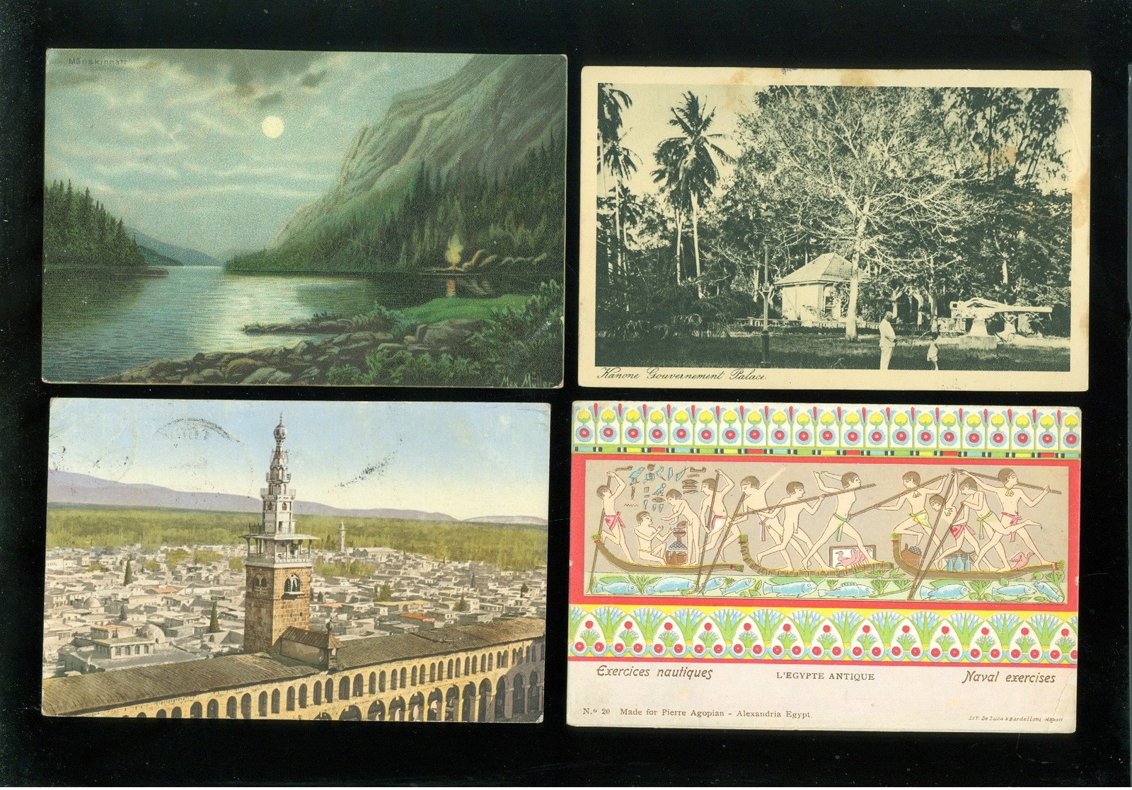 Beau lot de 60 cartes postales du monde        Mooi lot van 60 postkaarten van de wereld - 60 scans