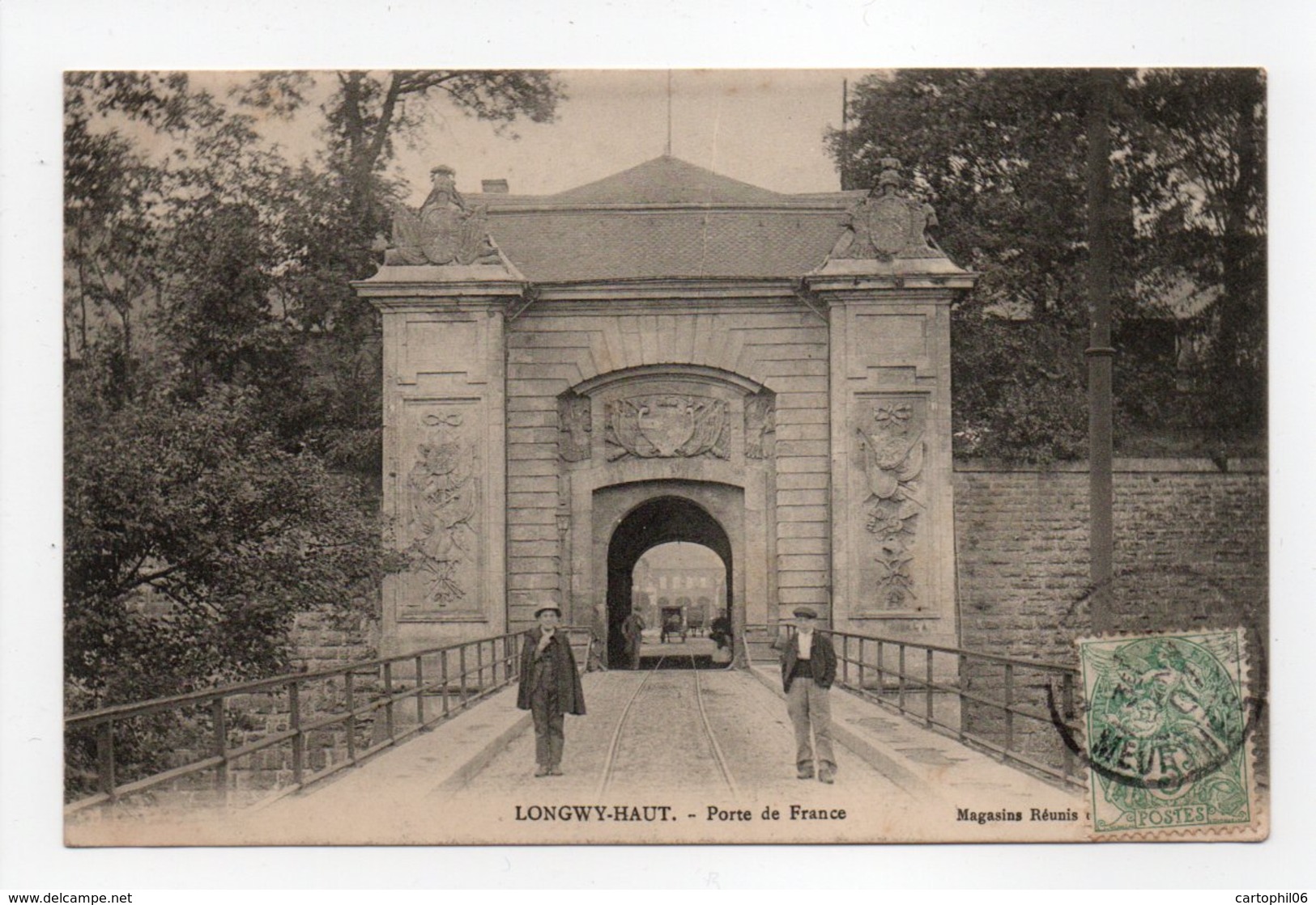 - CPA LONGWY-HAUT (54) - Porte De France 1907 - - Longwy