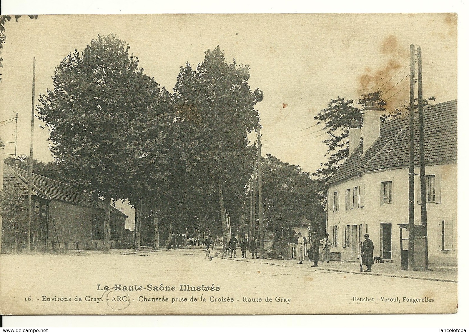 70 - ARC LES GRAY / CHAUSSEE PRISE DE LA CROISEE - ROUTE DE GRAY - Autres & Non Classés