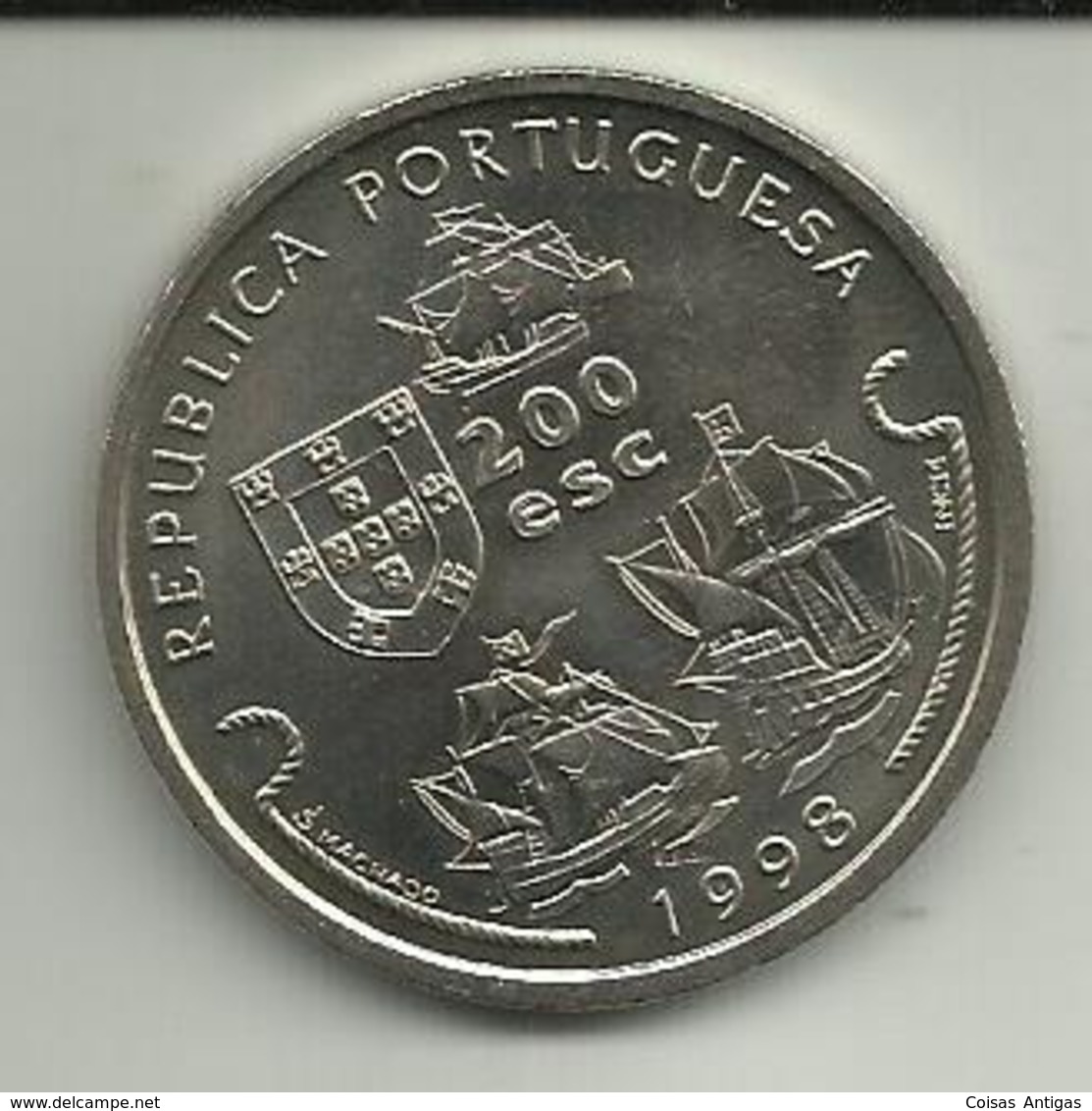 200 Escudos 1998 Vasco Da Gama Portugal - Portugal