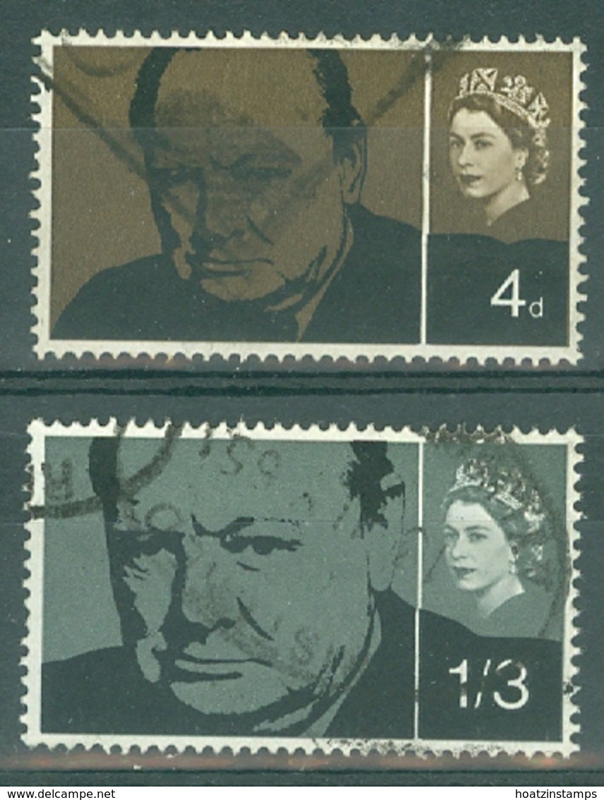 G.B.: 1965   Churchill Commemoration     Used - Used Stamps