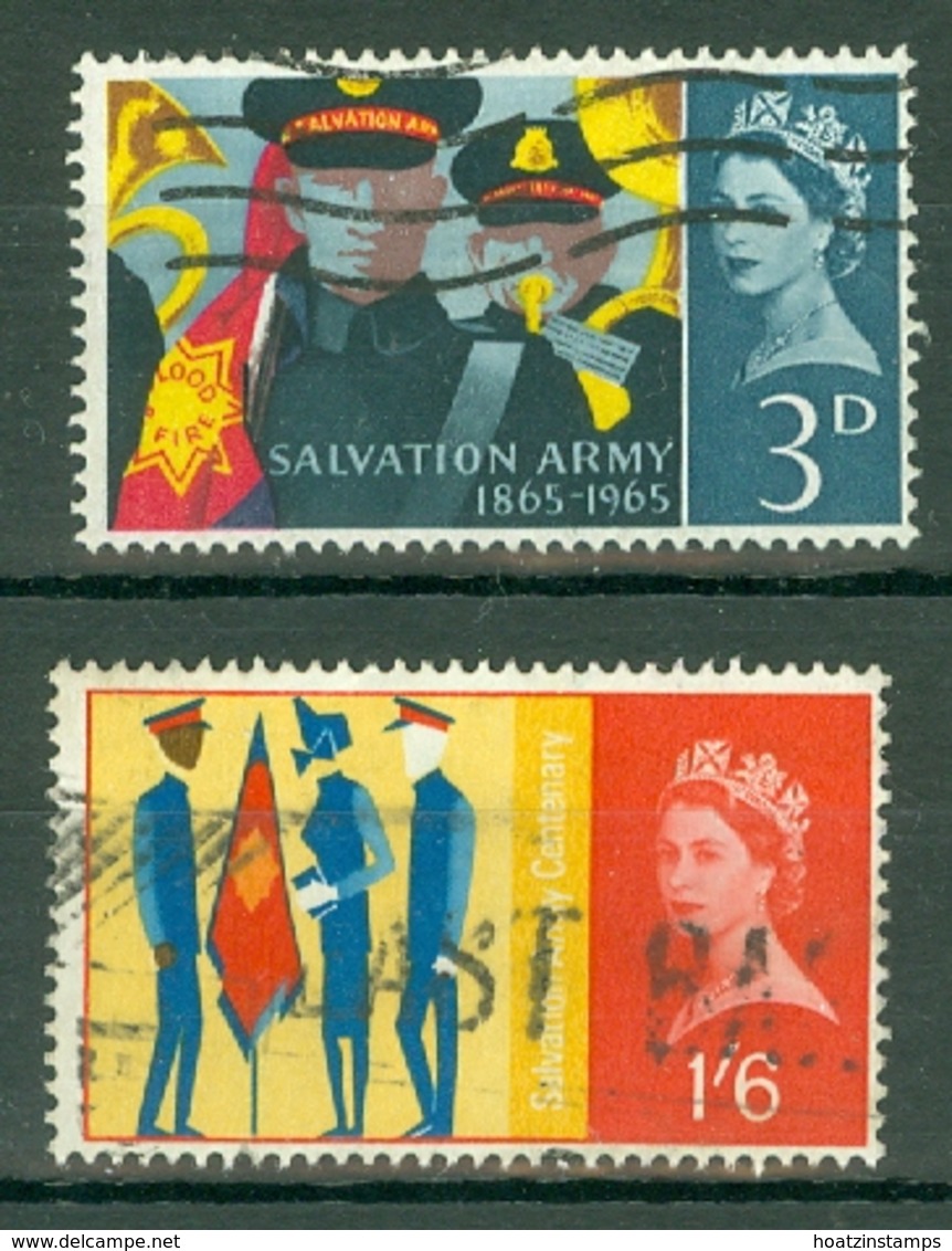 G.B.: 1965   Salvation Army Centenary     Used - Used Stamps