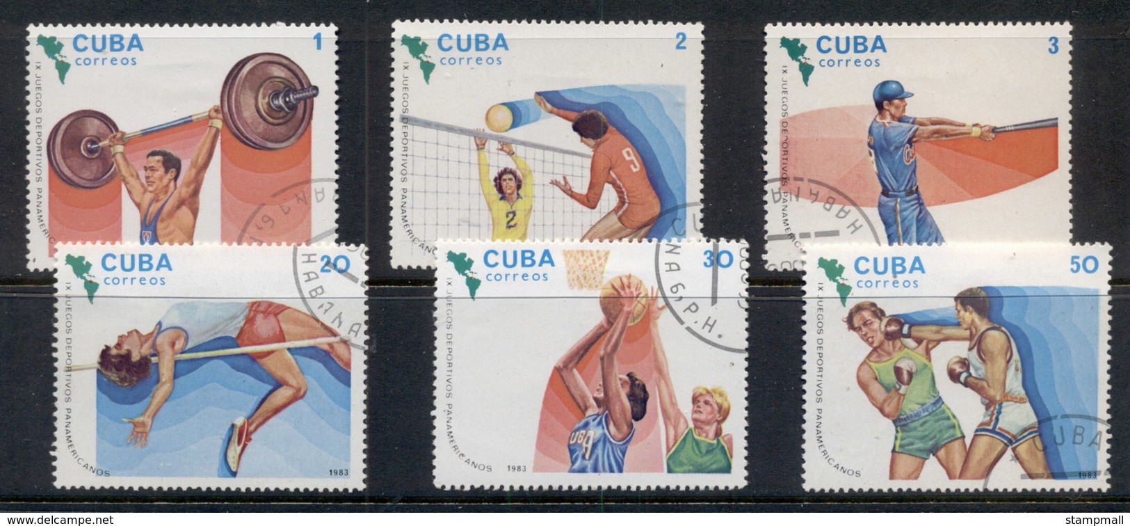 Caribbean Is 1983 Pan American Games CTO - Used Stamps
