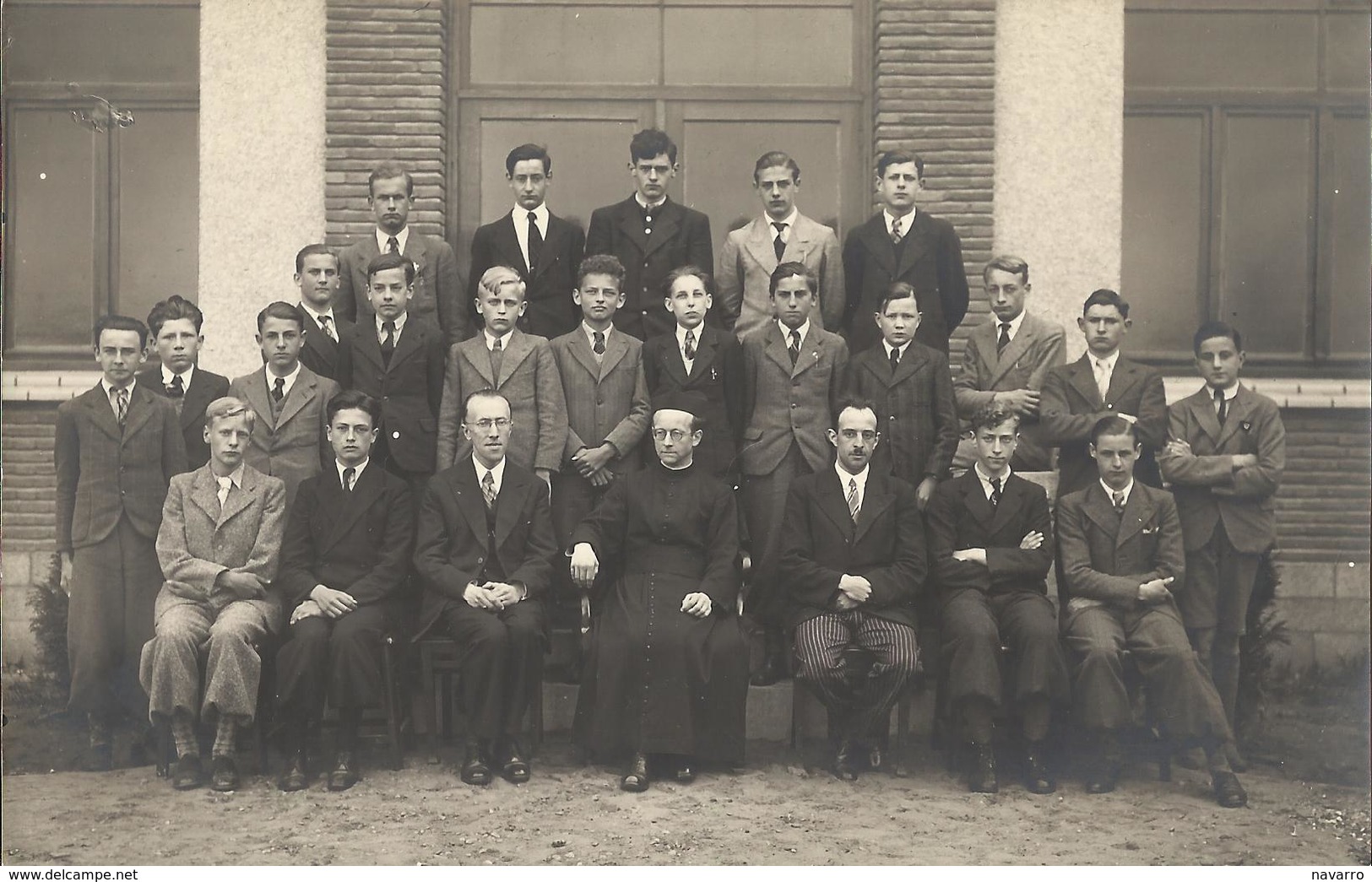 Antwerpen - BORGERHOUT : Xaverius College - Fotokaart Klas In 1938 - Antwerpen