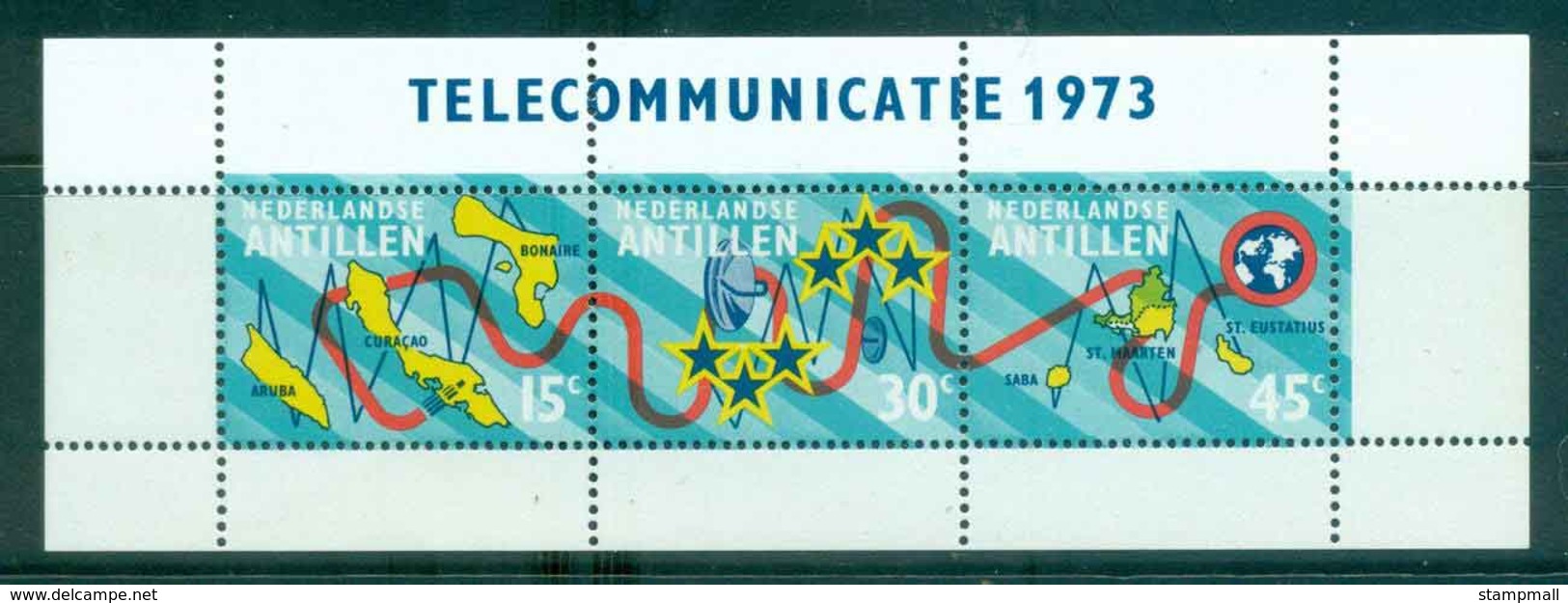 Netherlands Antilles 1973 Submarine Cable MS MUH Lot47123 - West Indies