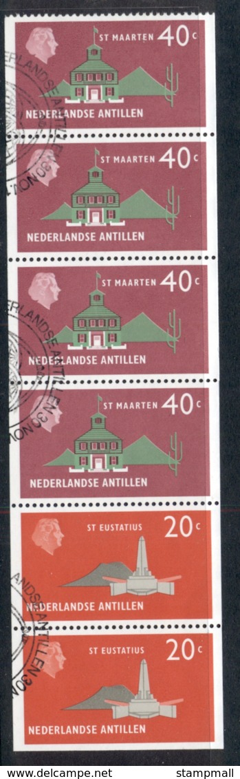 Netherlands Antilles 1977 Building Booklet Pane 5 FU - West Indies