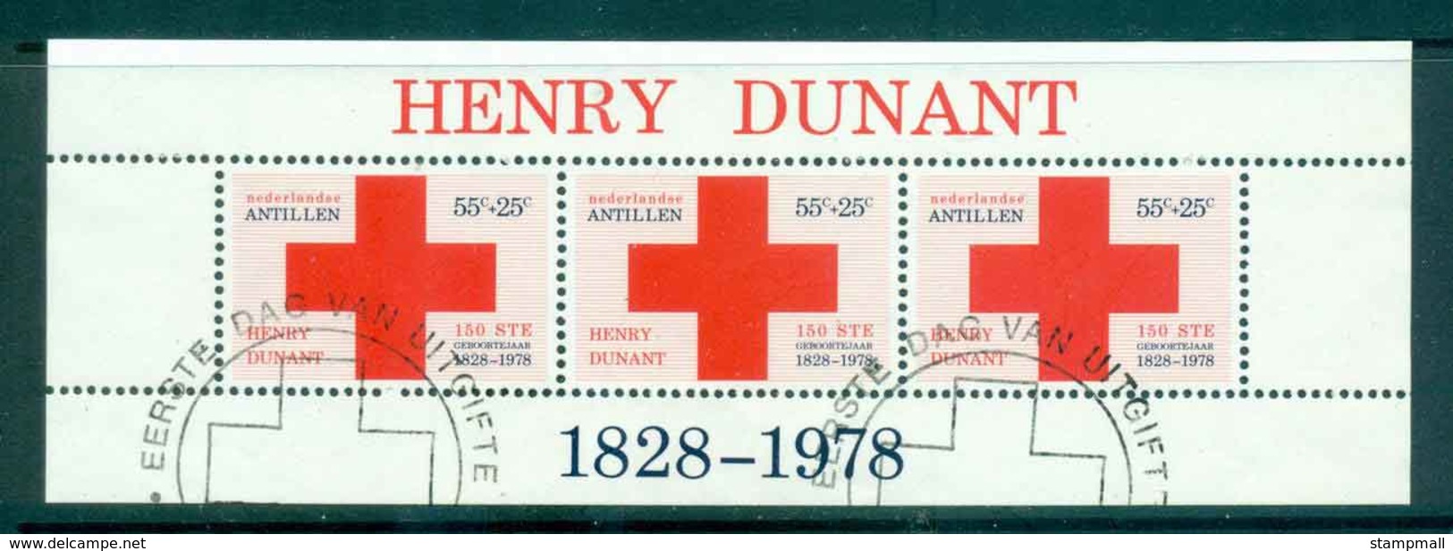 Netherlands Antilles 1978 Red Cross MS FU Lot47117 - West Indies