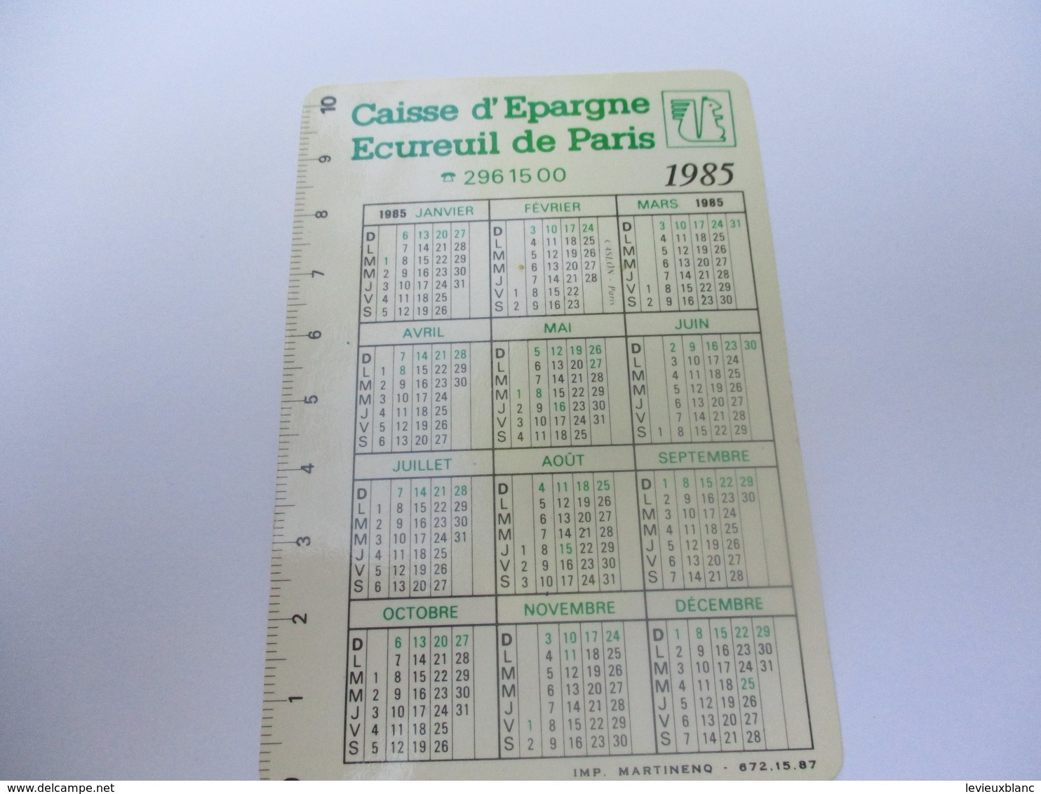 Calendrier De Poche/à Deux Volets/Caisse D'Epargne/Paris/Rue Du Louvre /Bilboquet/1968     CAL415Bis - Autres & Non Classés