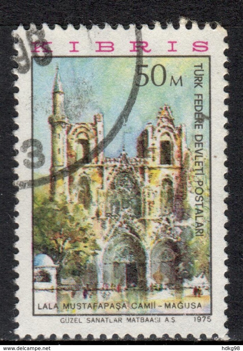 CY TR+ Türkisch Zypern 1975 Mi 15 Moschee - Used Stamps