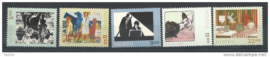 Norvège 2003 N°1399/1403 Neufs** Art Graphique - Neufs