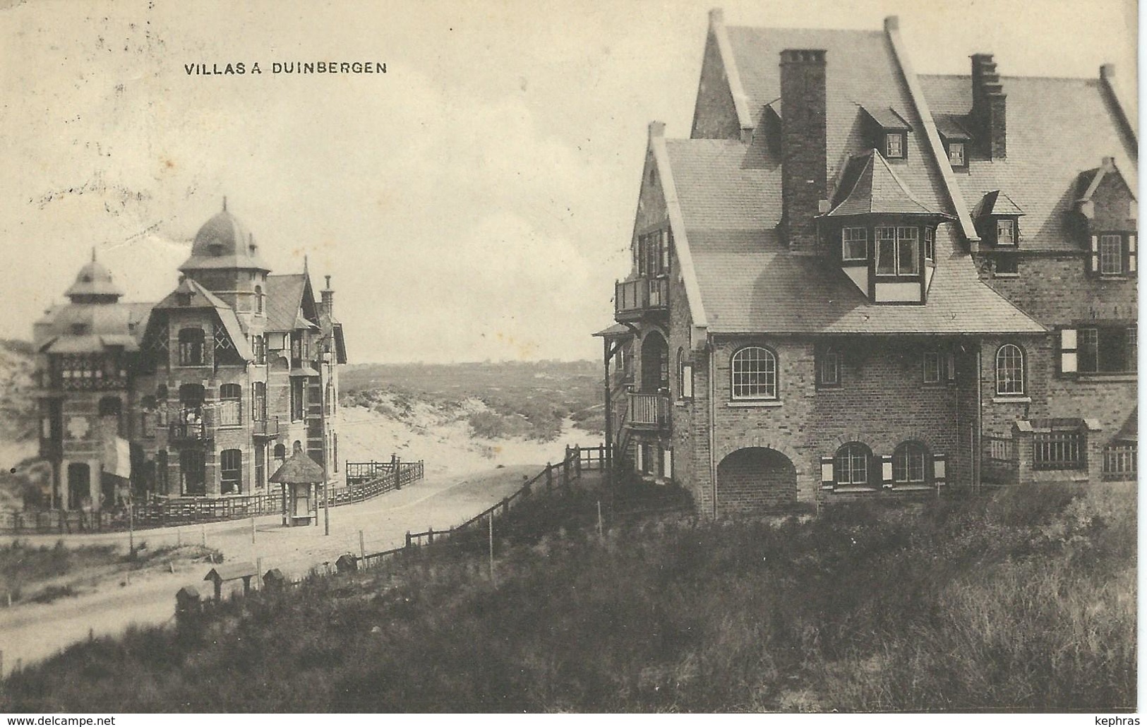 Villas à DUINBERGEN - Cachet De La Poste 1913 - Autres & Non Classés