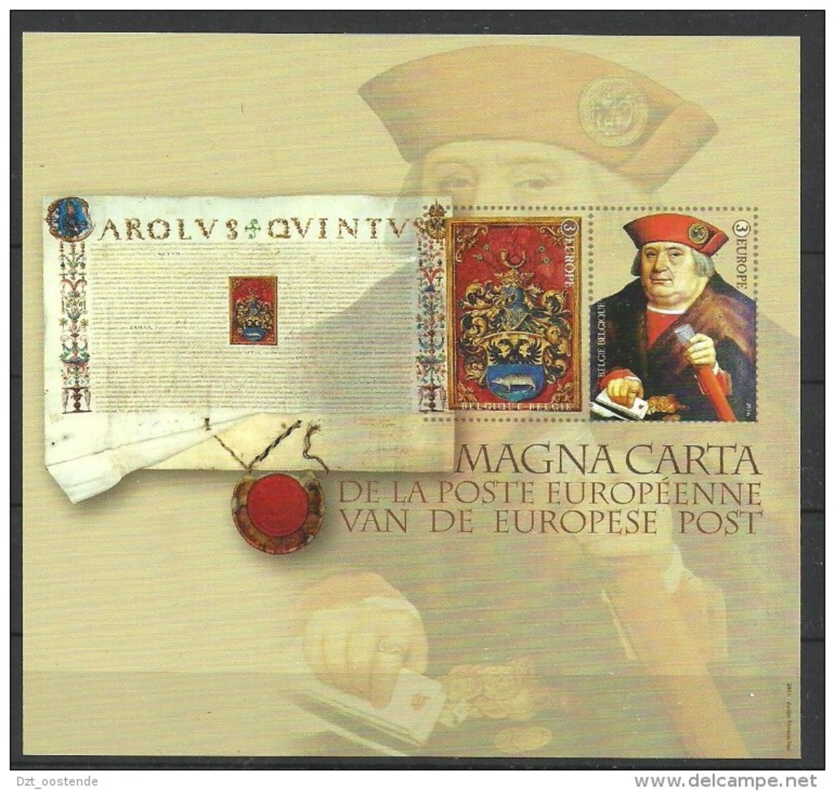 Nieuwe Na Uit Catalogus 2016 Magna Carta NA 33 - Projets Non Adoptés [NA]