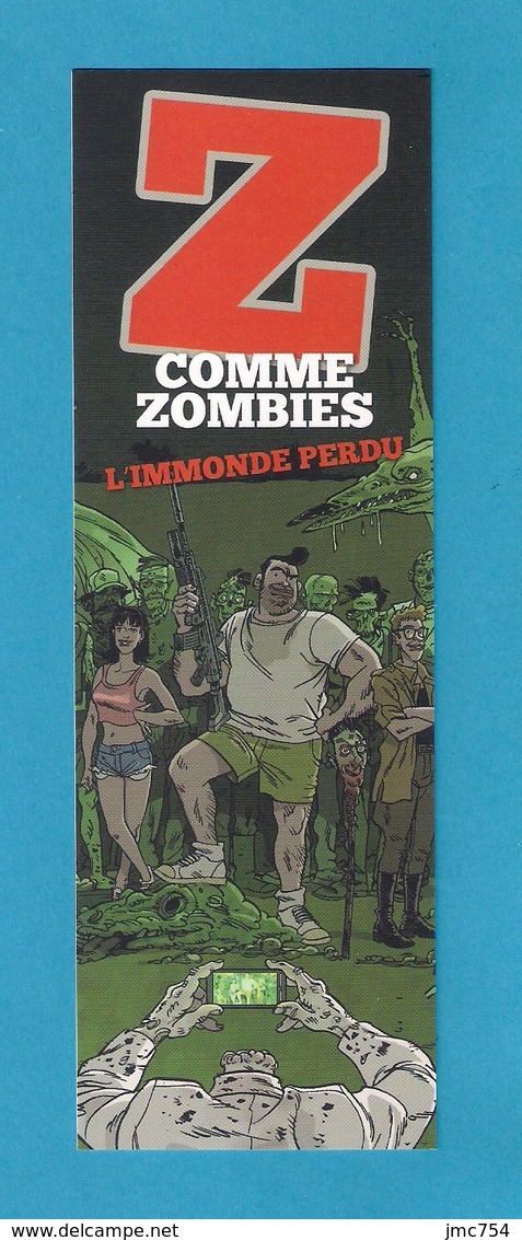 Marque Page.  Les Humanoïdes Associés.  Z Comme Zombies - Marque-Pages