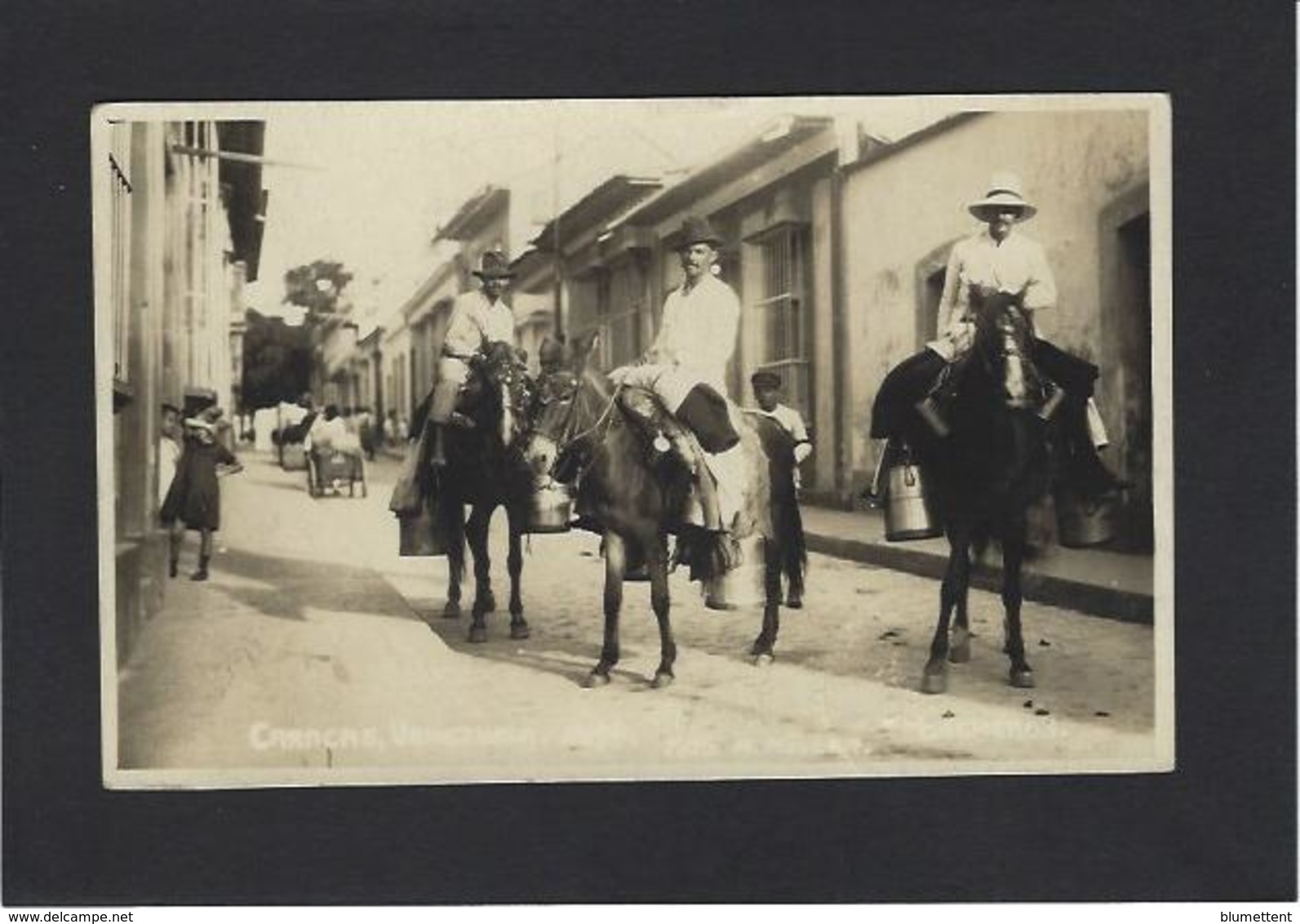 CPA Vénézuela Carte Photo RPPC Circulé Caracas - Venezuela