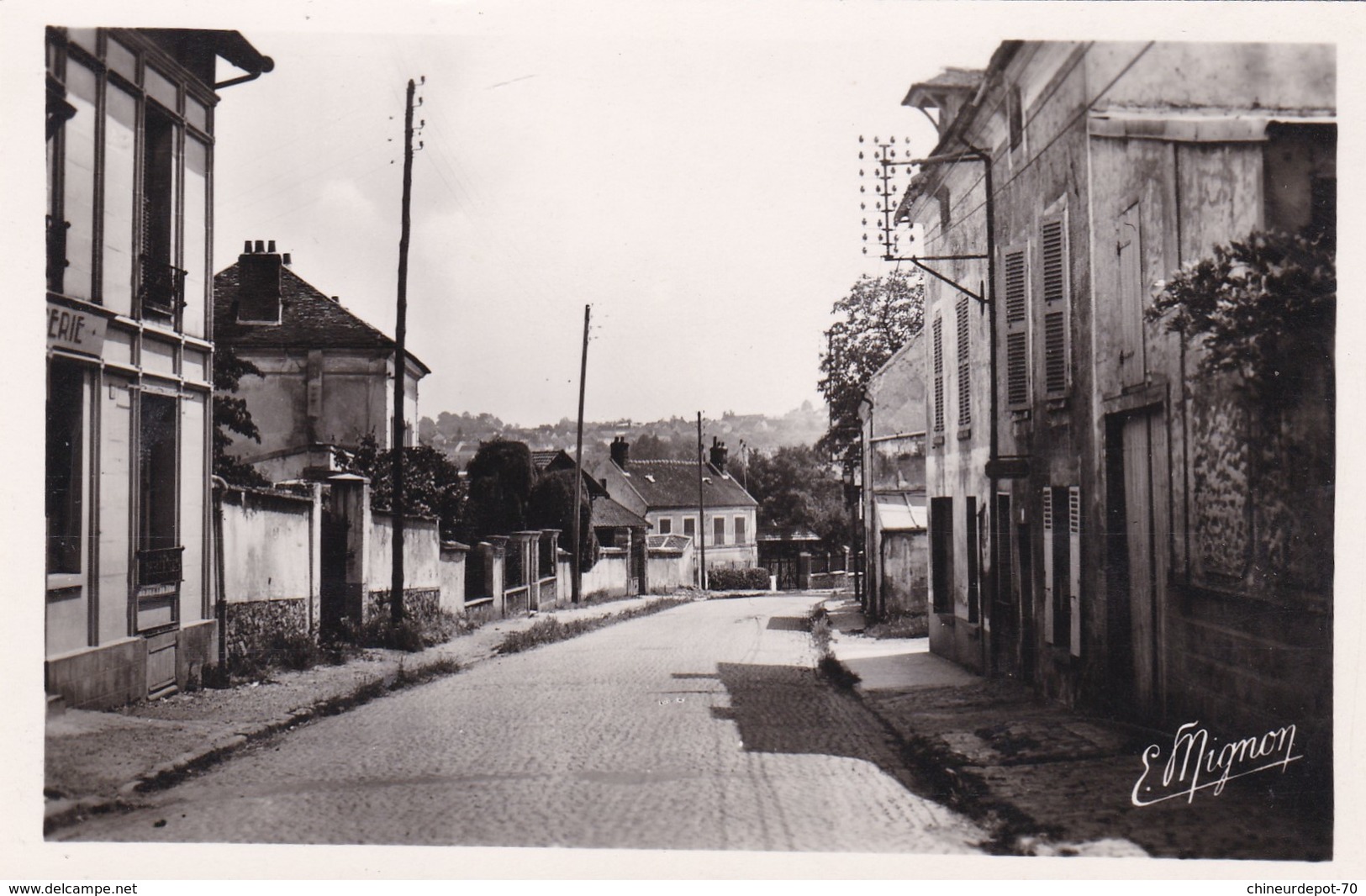 Carte Postale Nanteuil Les -meaux Rue Gambetta - Autres & Non Classés