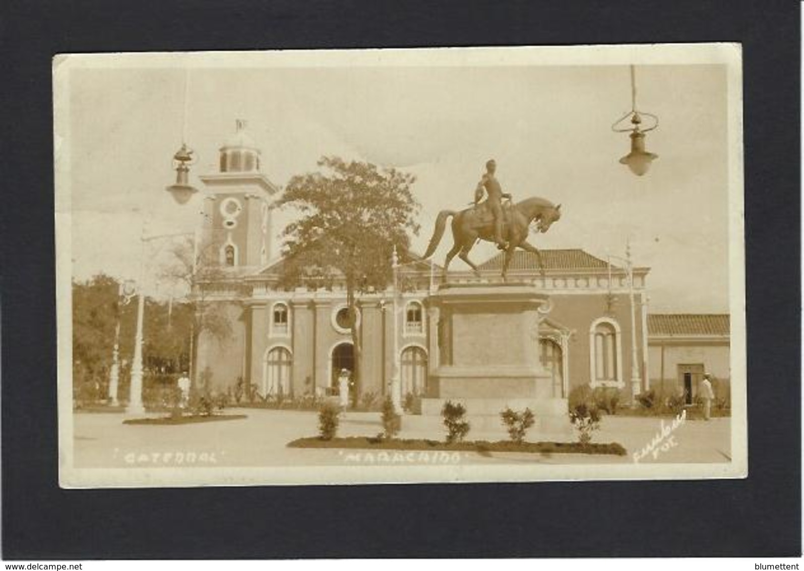 CPA Vénézuela Carte Photo RPPC Circulé Maracaibo - Venezuela