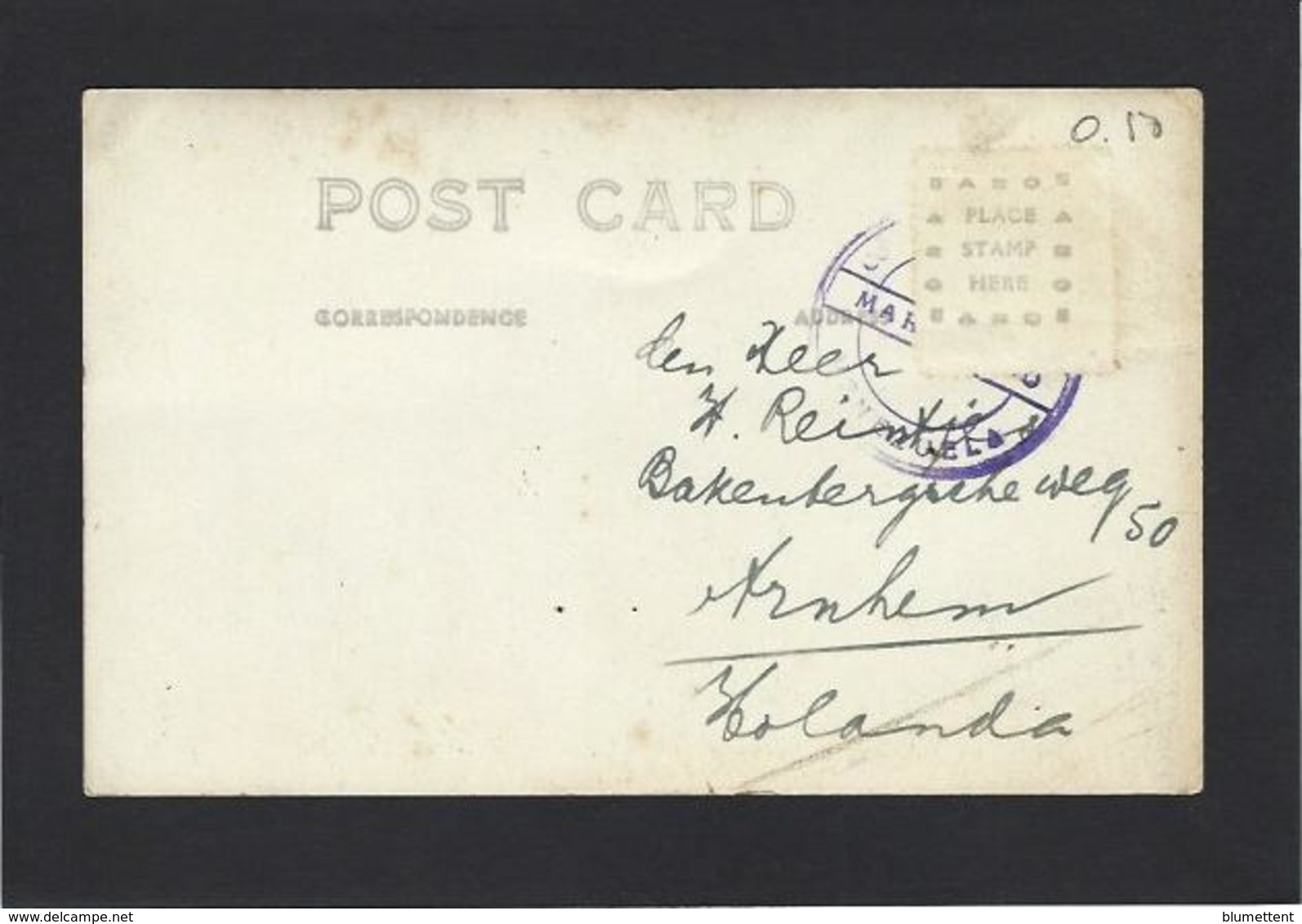 CPA Vénézuela Carte Photo RPPC Circulé Maracaibo - Venezuela