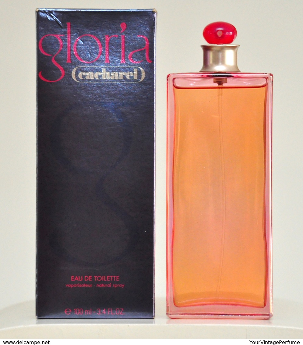 Cacharel Gloria Eau De Toilette Edt 100ML 3.4 Fl. Oz. Spray Perfume Woman Rare Vintage Vintage 2002 - Donna