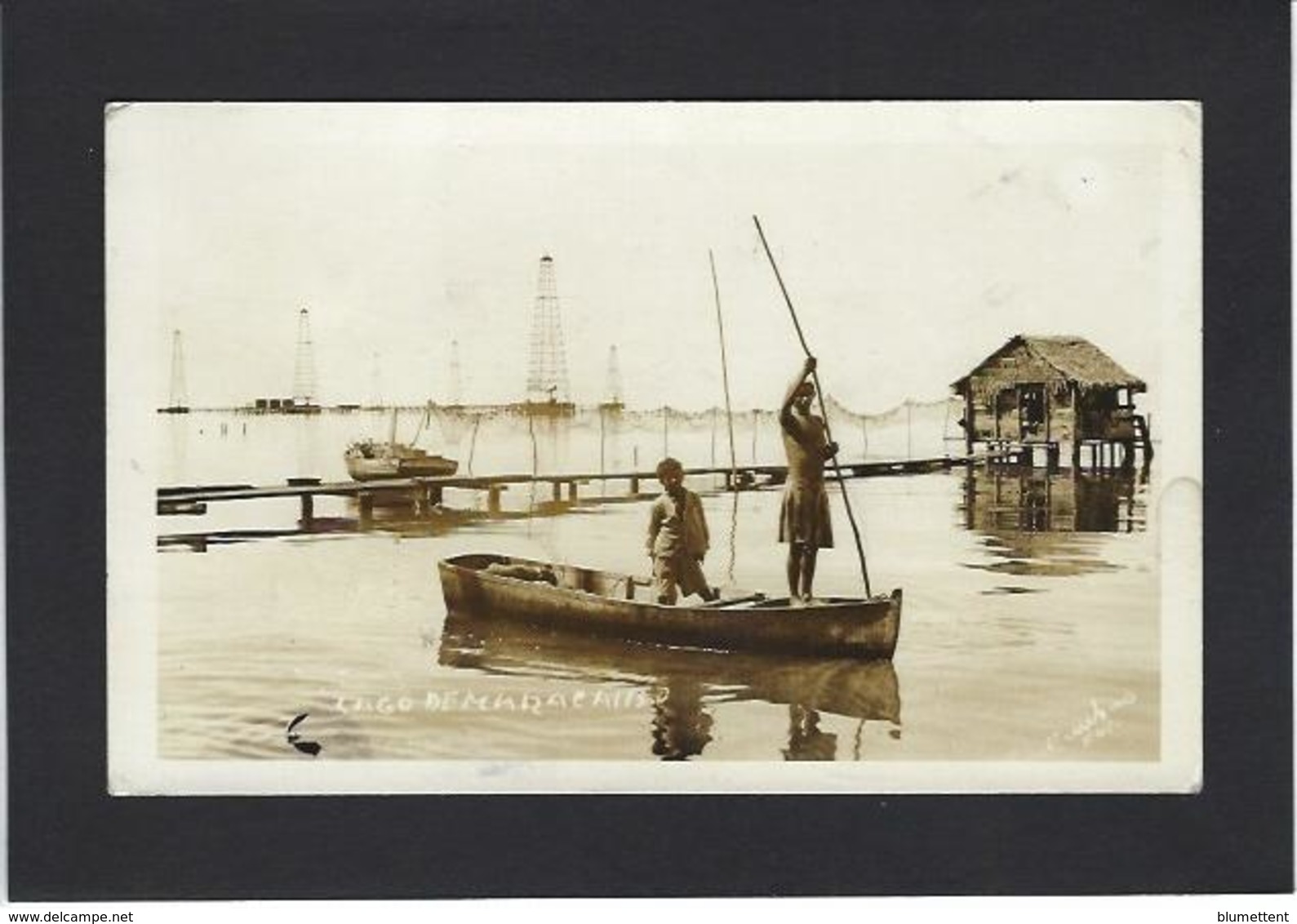 CPA Vénézuela Carte Photo RPPC Circulé Maracaibo - Venezuela