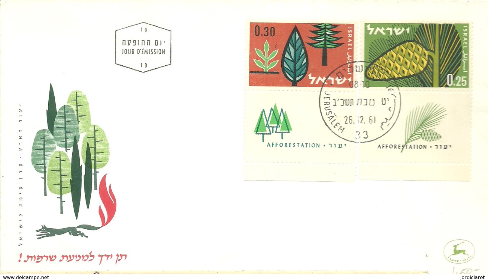 FDC 1961 - FDC