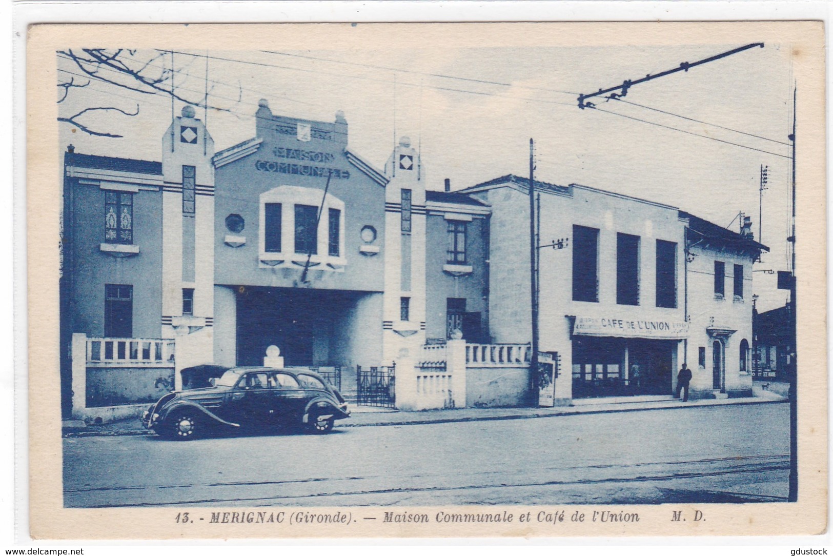 Gironde - Merignac - Maison Communale Et Café De L'Union - Merignac