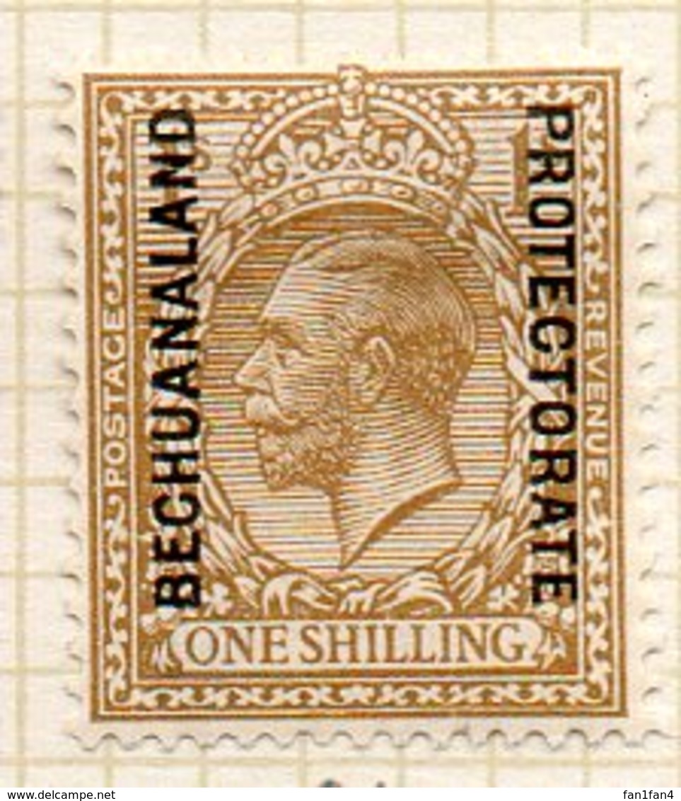 AFRIQUE - BECHUANALAND - (Protectorat Britannique) - 1914-21 - N° 36 - 1 S. Bistre - (George V) - 1885-1964 Protectorat Du Bechuanaland