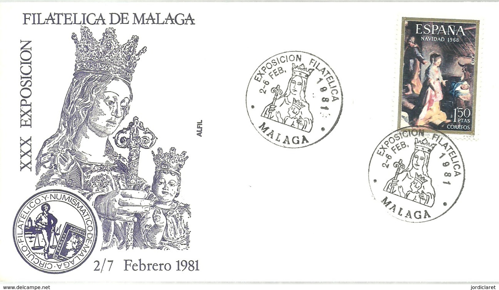 MATASELLOS 1981 MALAGA - Cartas & Documentos