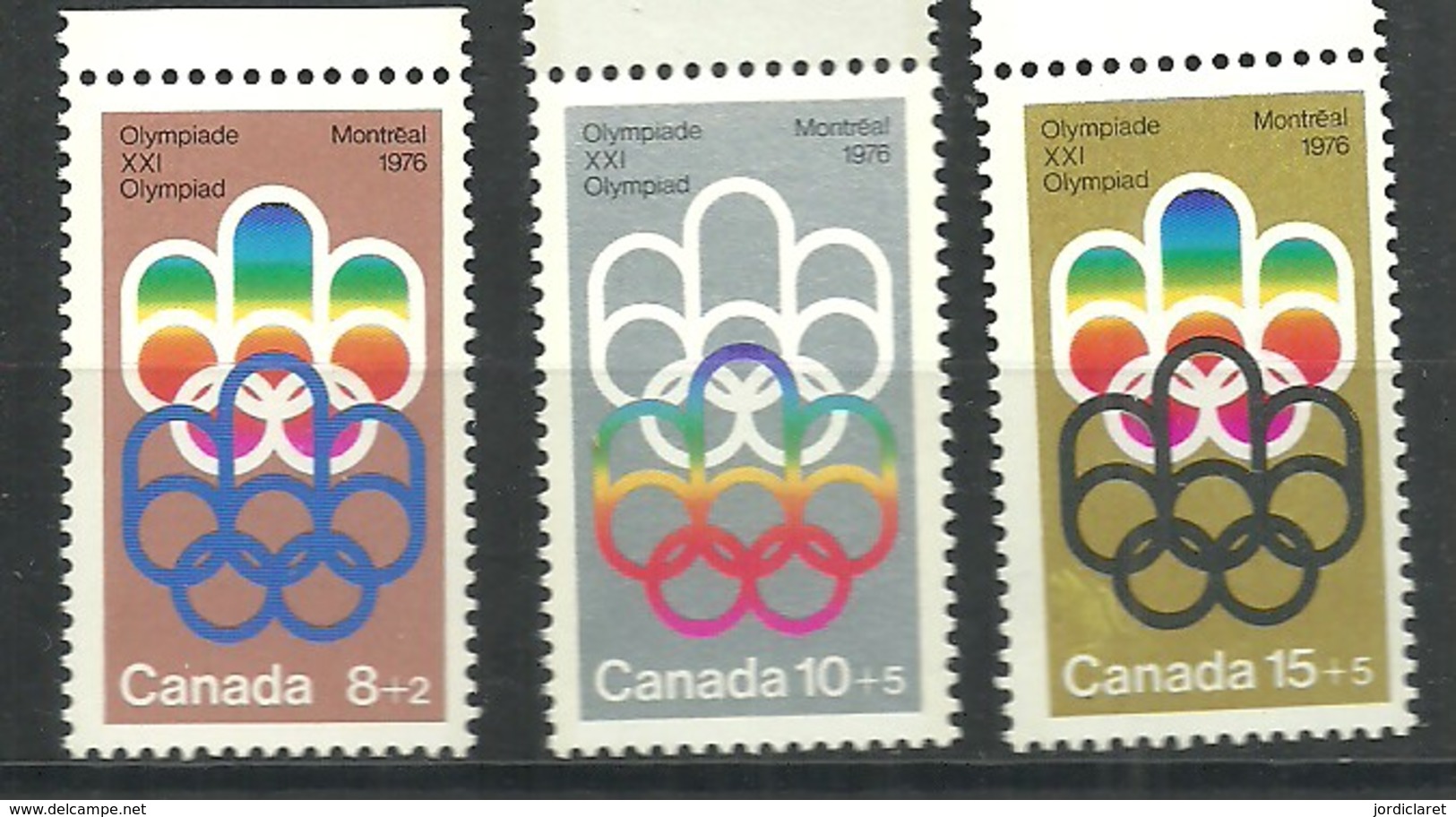 IVERT Nº530/32**1974 CANADA - Verano 1976: Montréal