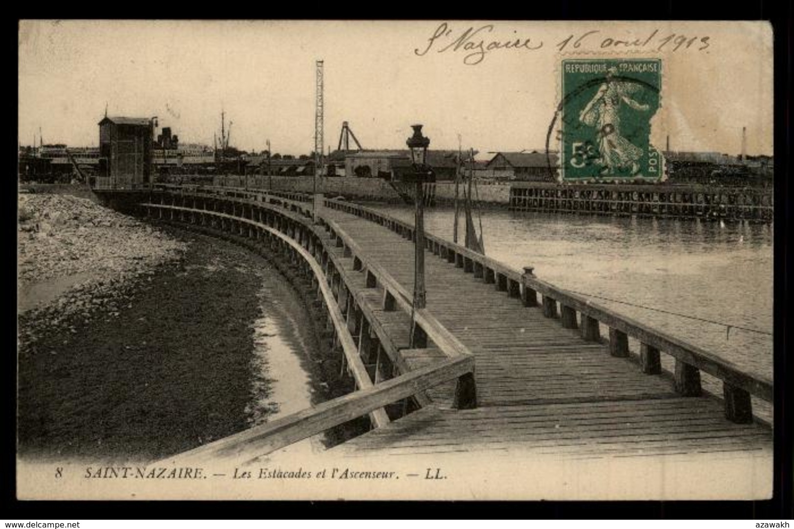 44 - Saint-Nazaire - 8 - Les Estacades Et L'ascenseur #07688 - Saint Nazaire