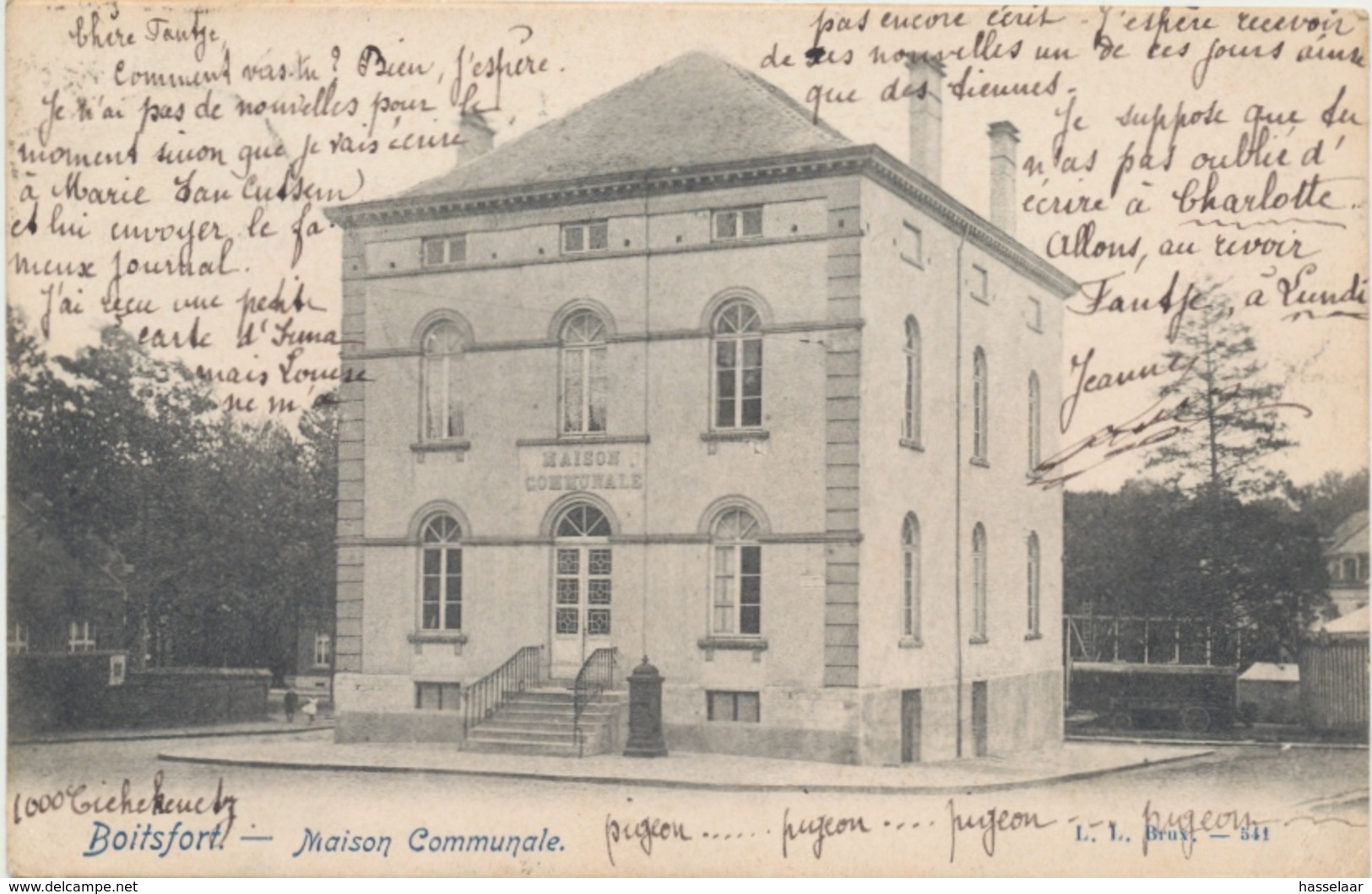 Boitsfort - Maison Communale - 1908 - Watermael-Boitsfort - Watermaal-Bosvoorde