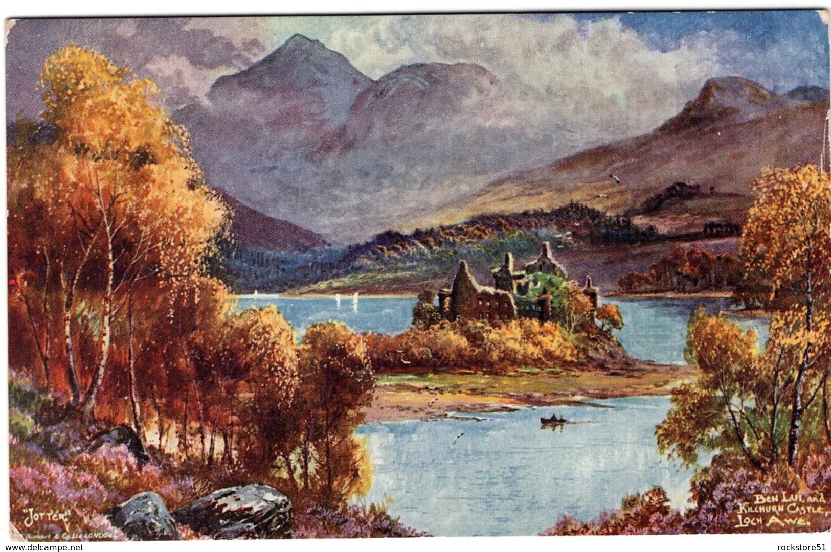 Kilchurn Castle Signed - Argyllshire