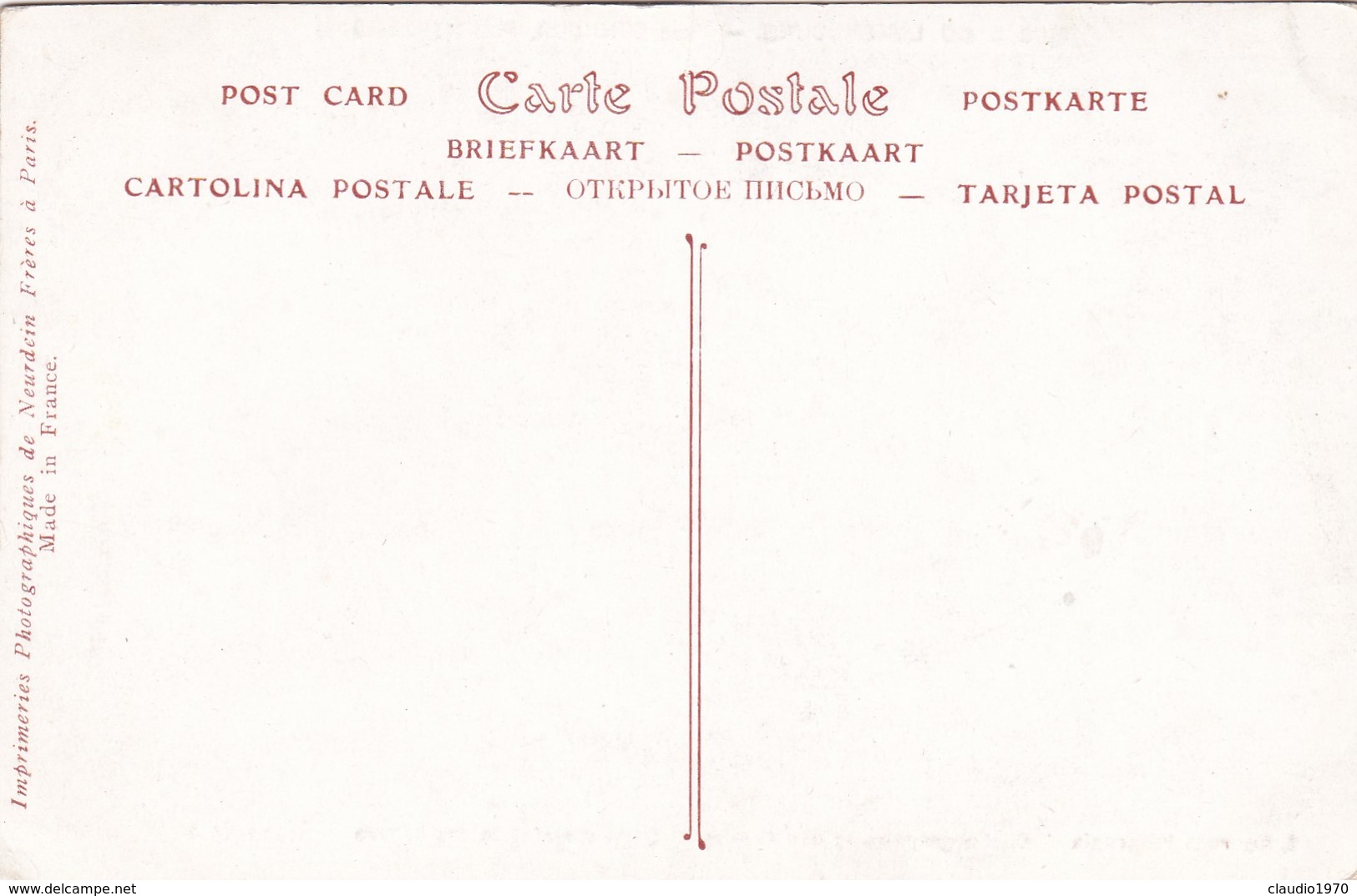 CARTOLINA -  MUSE'E DU LUXEMBOURG. ROSA BONHEUR PINXIT ( 1822 - 1899 ) - Altri & Non Classificati