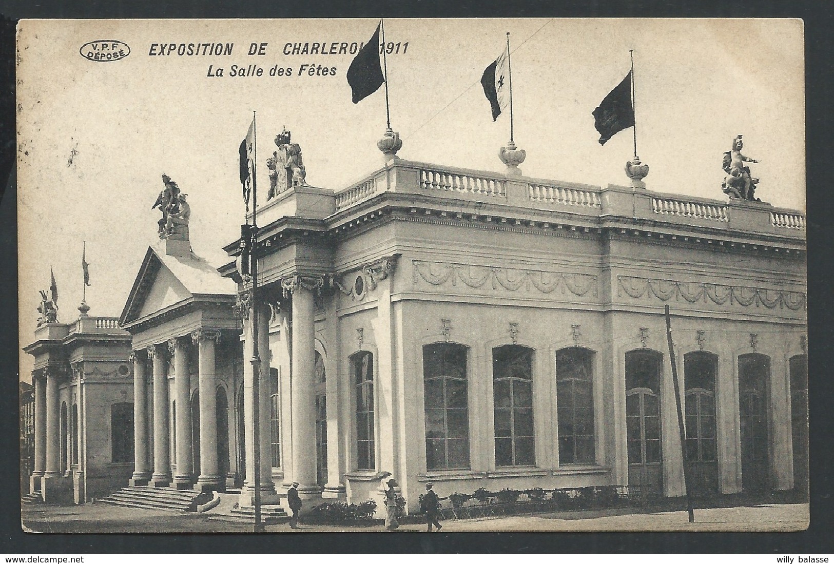 +++ CPA - Exposition De CHARLEROI 1911 - Salle Des Fêtes  // - Charleroi