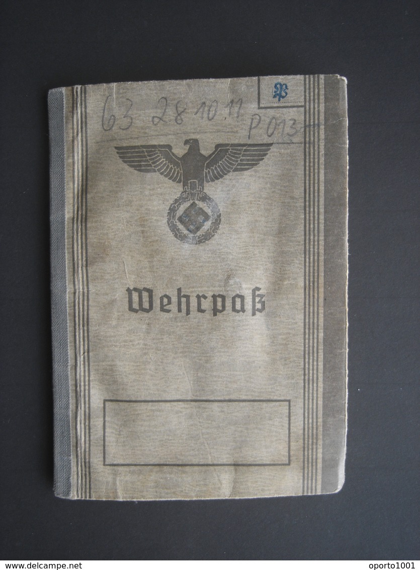 1938 WEHRPASS For Eugen PREM. Complete. Several Photos Attached - Documenti