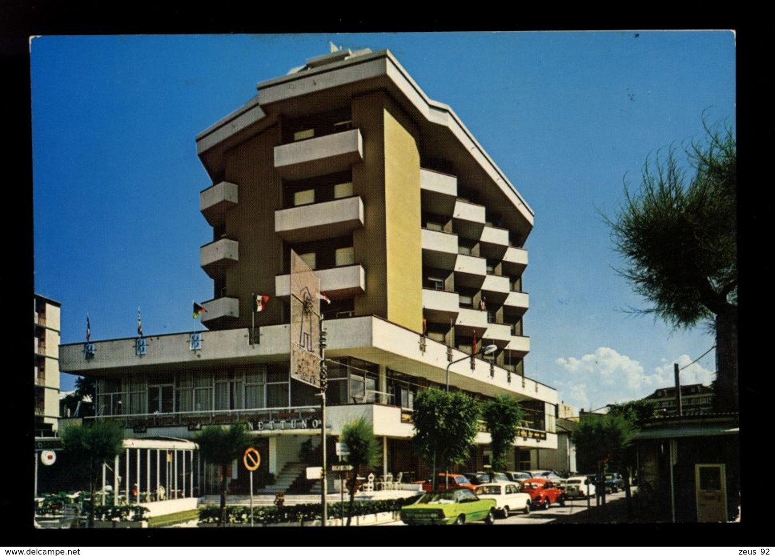 B8260 CATTOLICA - HOTEL NETTUNO VIALE LUNGOMARE - Autres & Non Classés