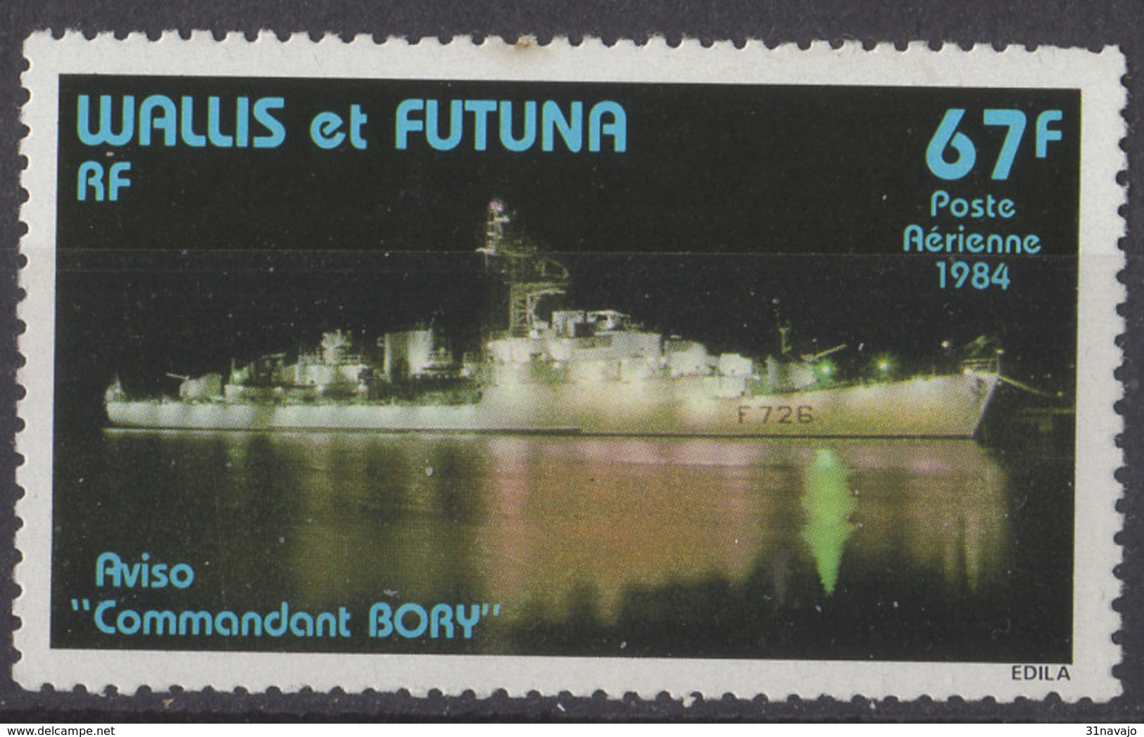 WALLIS ET FUTUNA - Bateaux 1984 - Neufs