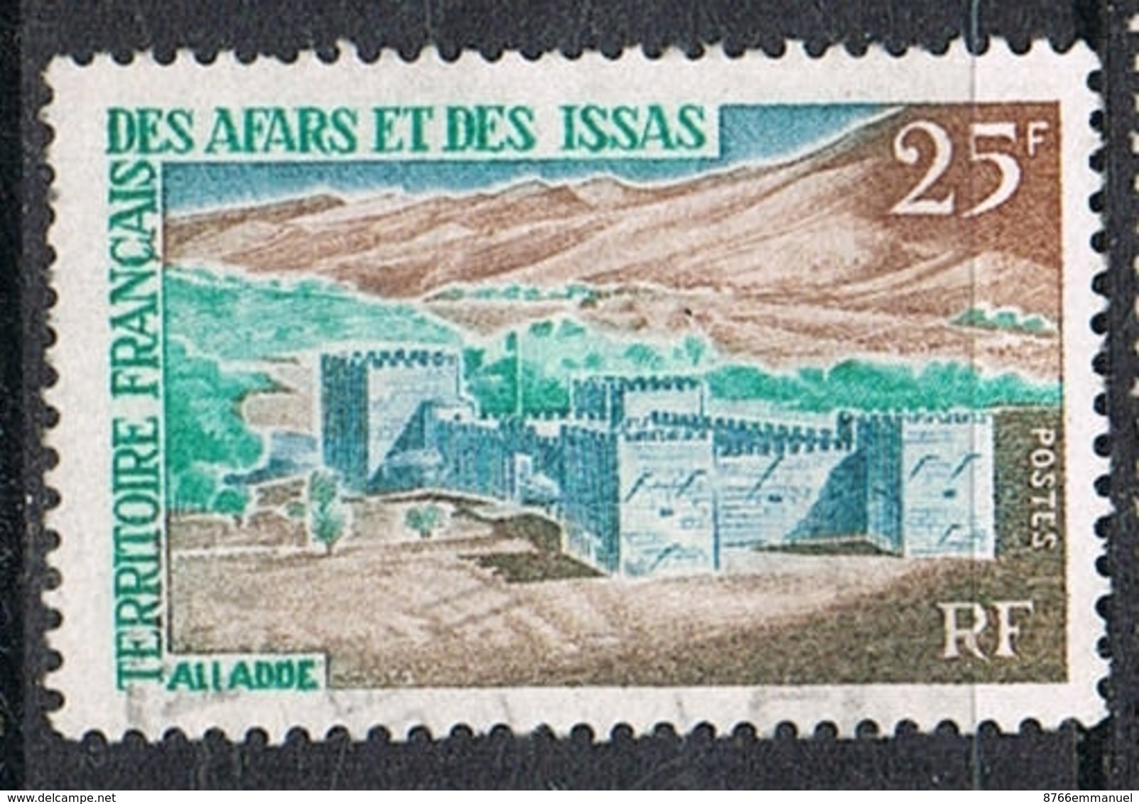 AFARS ET ISSAS N°338 - Used Stamps