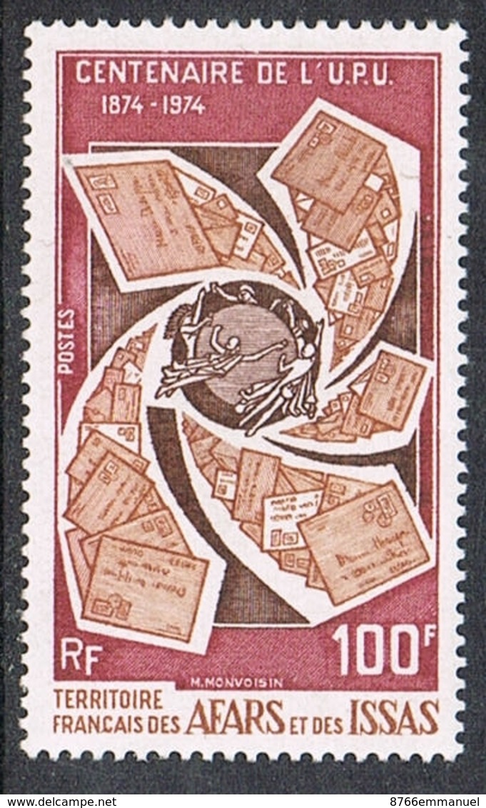 AFARS ET ISSAS N°389 N** - Unused Stamps