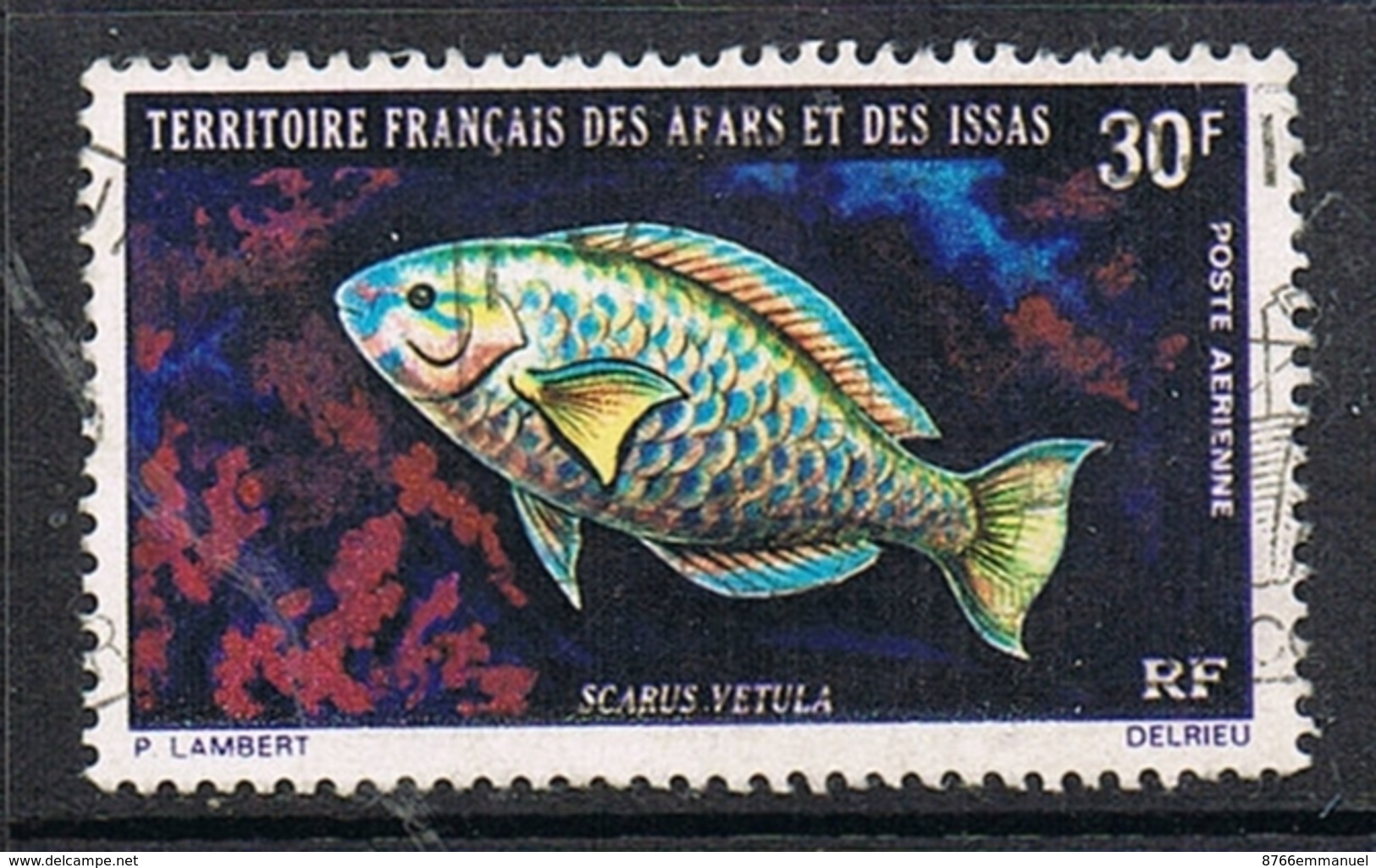 AFARS ET ISSAS AERIEN N°66 - Used Stamps