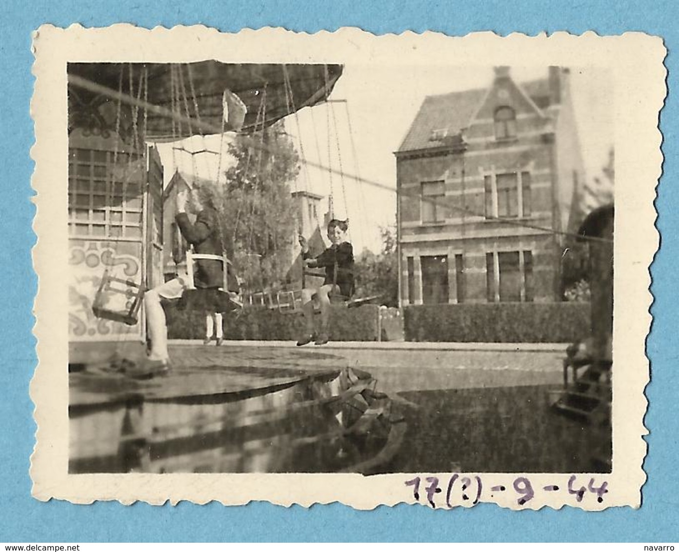 Edegem - Kermis - Foor In 1944 (foto 6.2 X 4.8 Cm) - Edegem