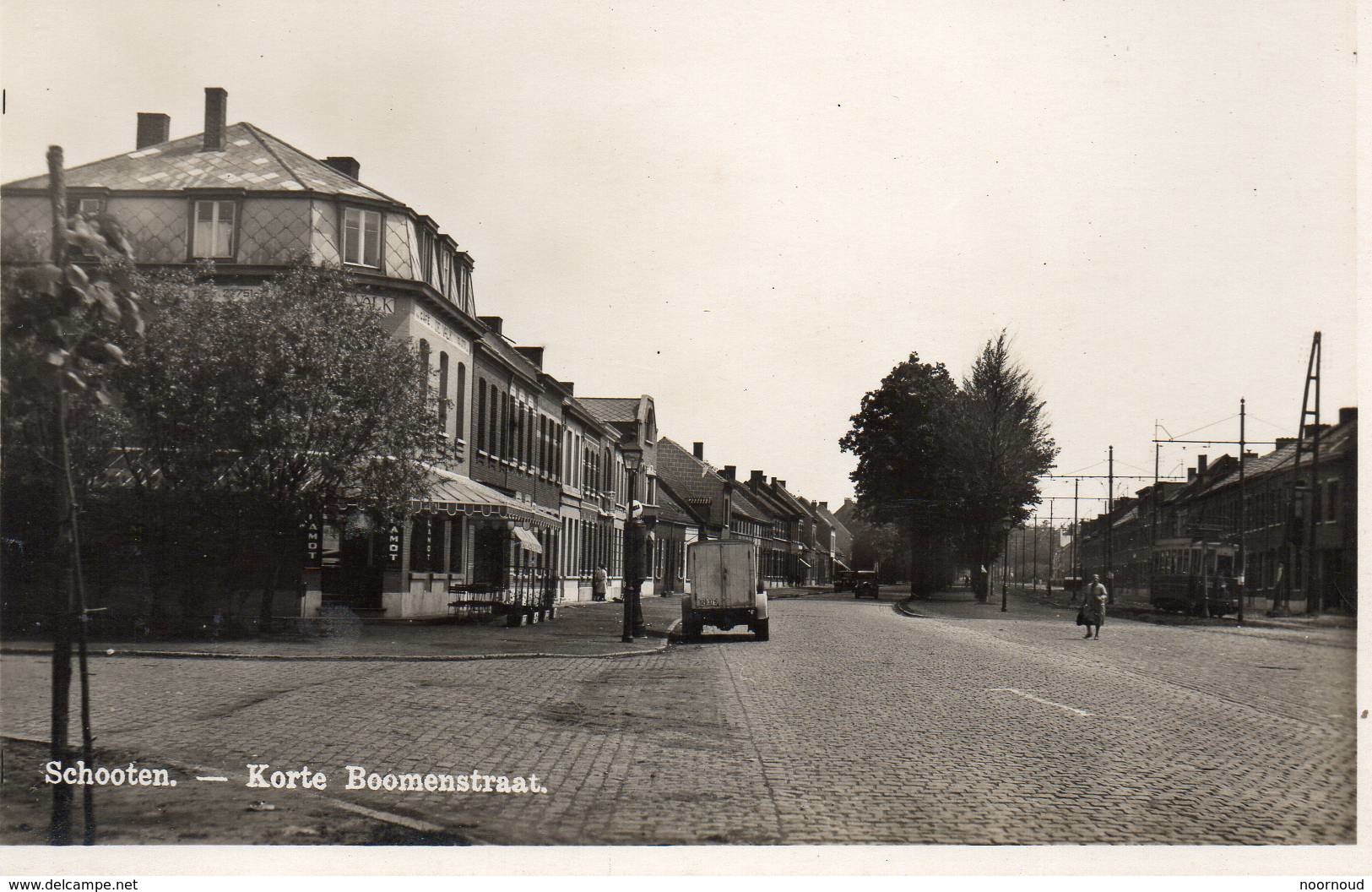 Schoten Schooten  Korte Boomenstraat   Fotokaart   Real Photo  Niet Verstuurd - Schoten