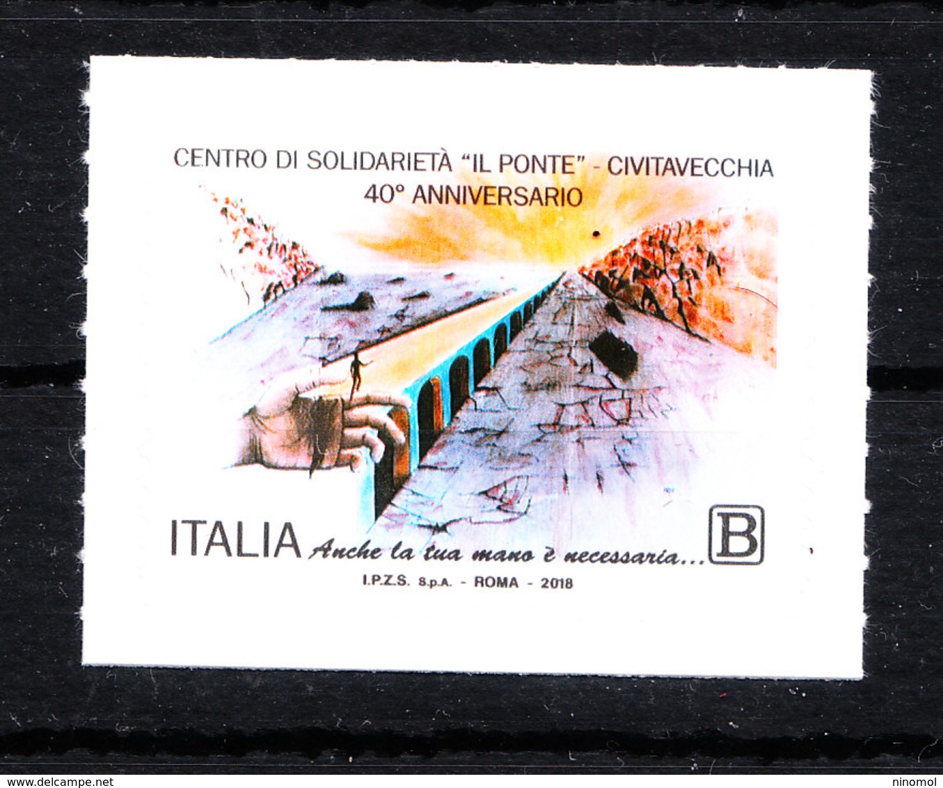 Italia   -   2018. Ponte Della Solidarietà A Civitavecchia. Solidarity Bridge In Civitavecchia . MNH - Ponti