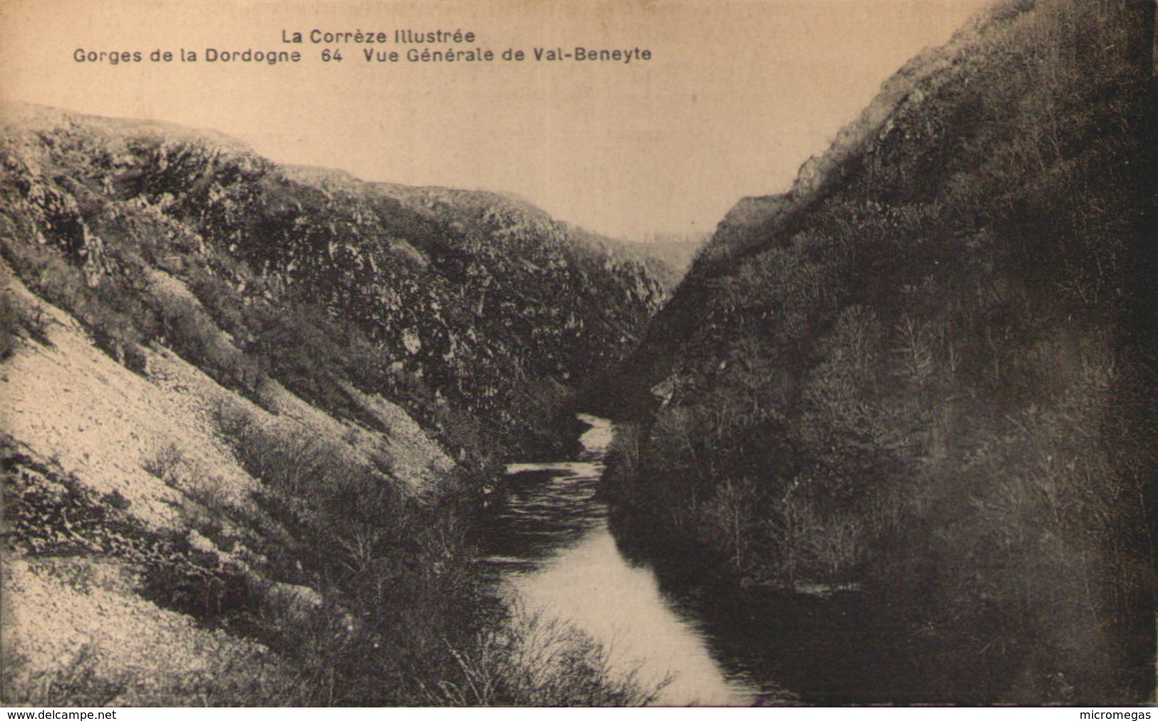 19 - Gorges De La Dordogne - Vue Générale De Val-Beneyte - Autres & Non Classés