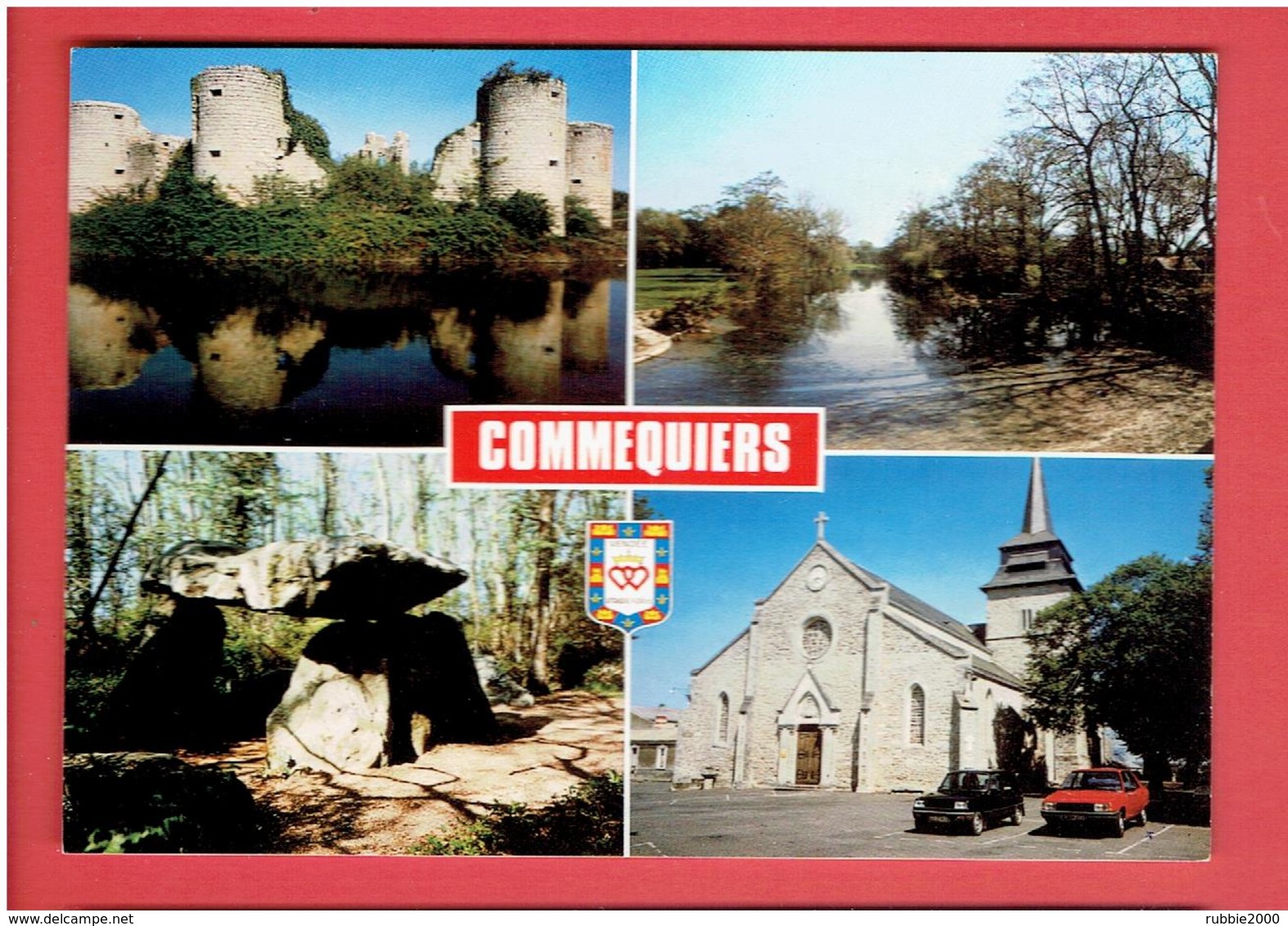 COMMEQUIERS CARTE EN TRES BON ETAT - Autres & Non Classés