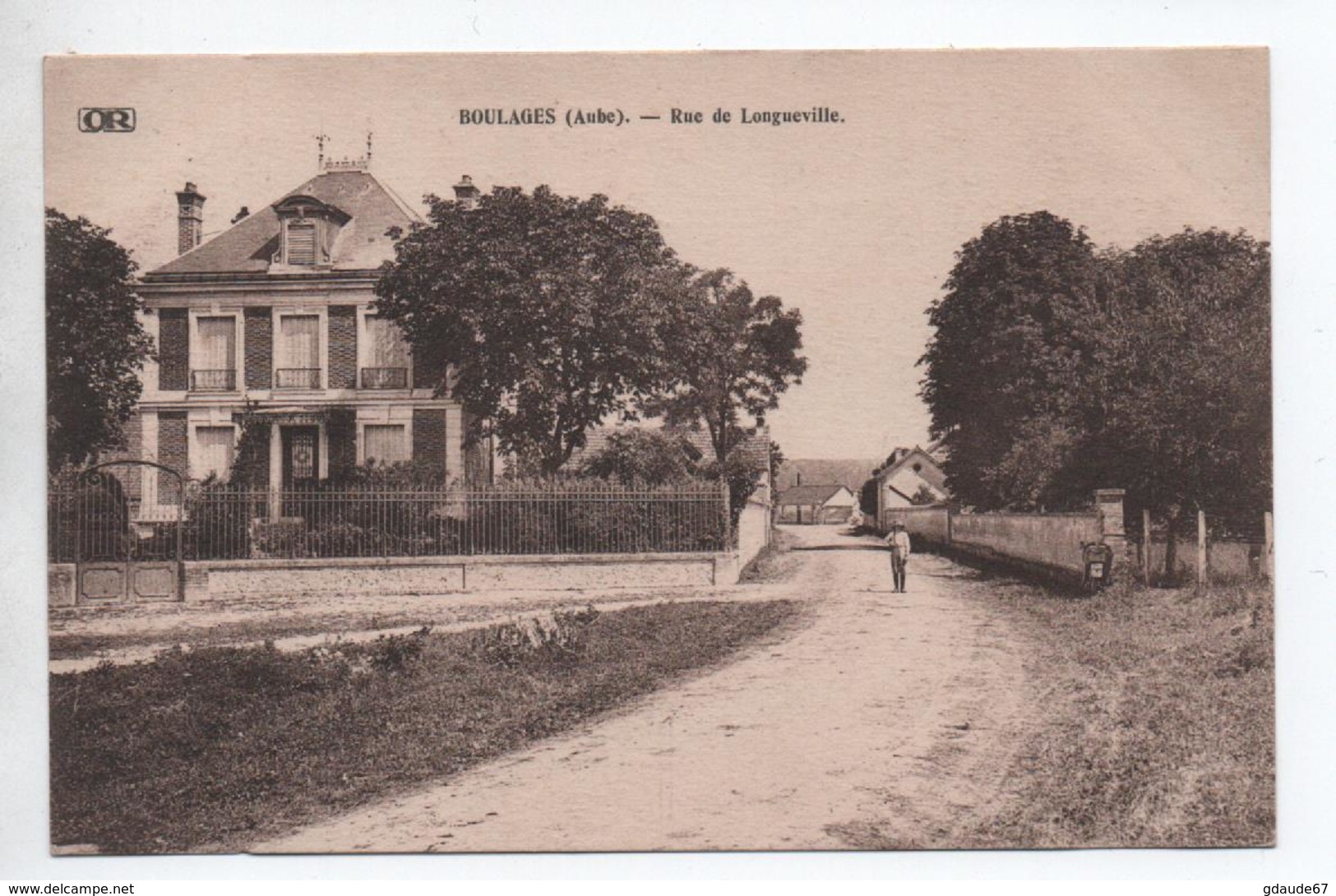 BOULAGES (10) - RUE DE LONGUEVILLE - Autres & Non Classés